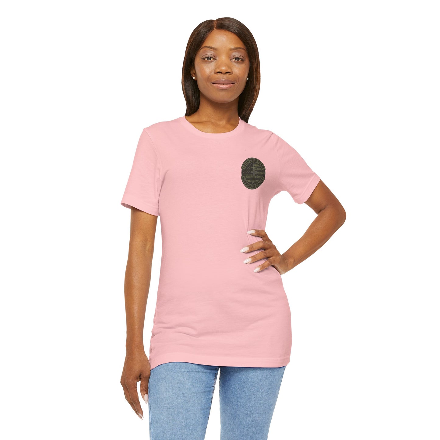 Faith Over Fear "Warrior for Christ" T-Shirt