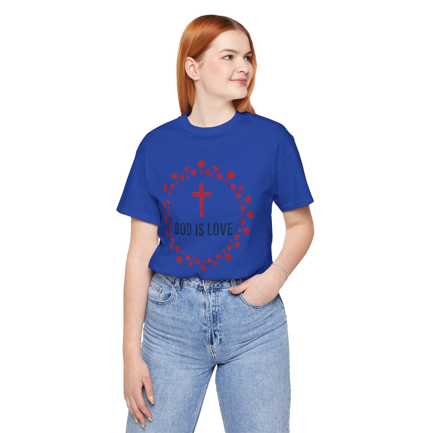 GOD IS LOVE Christian T‑Shirt — Inspirational Faith Tee