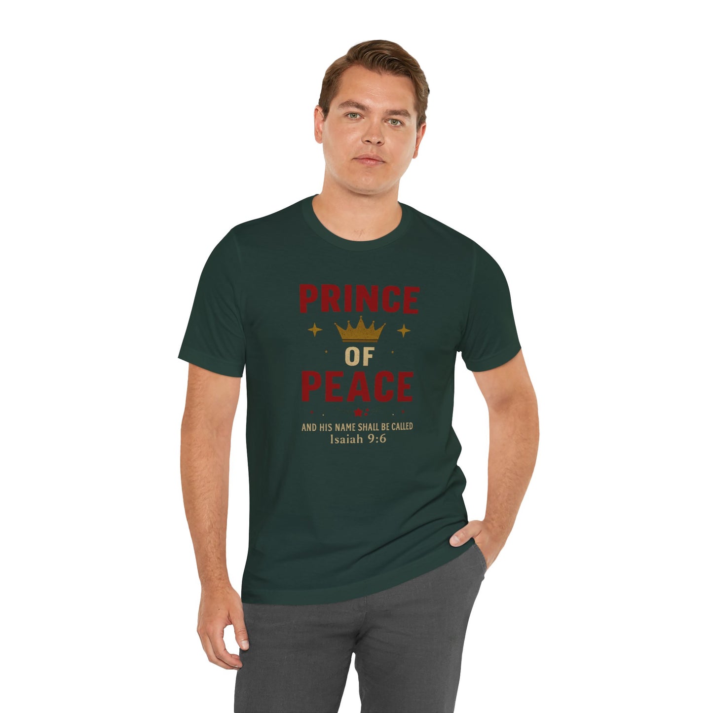 Prince of Peace Isaiah 9:6 T-Shirt — Bible Verse Christian Tee