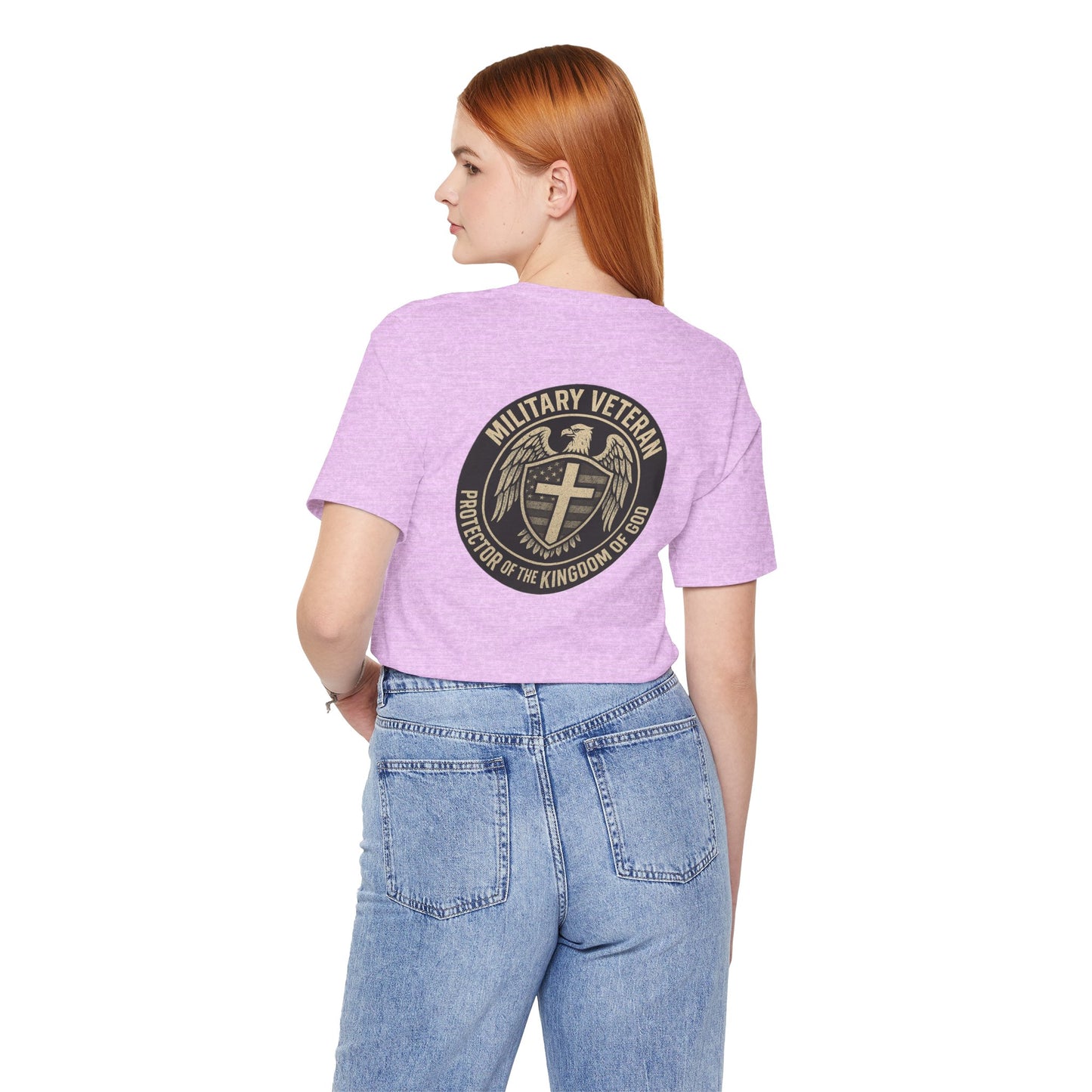 Veteran Protector Tee — "Military Veteran Protector of the Kingdom of God"
