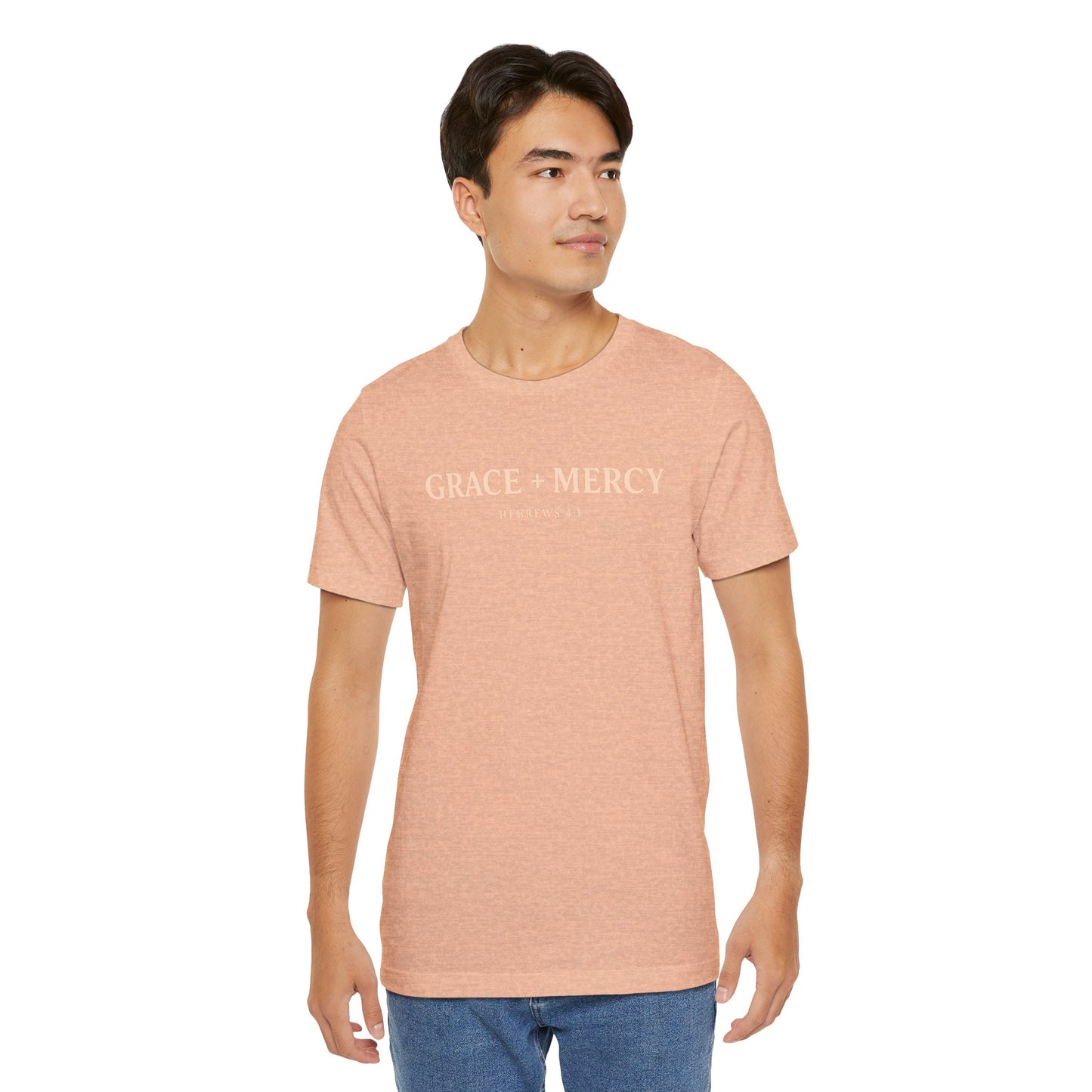 Grace + Mercy Graphic T-Shirt — Faith-Inspired Christian Tee