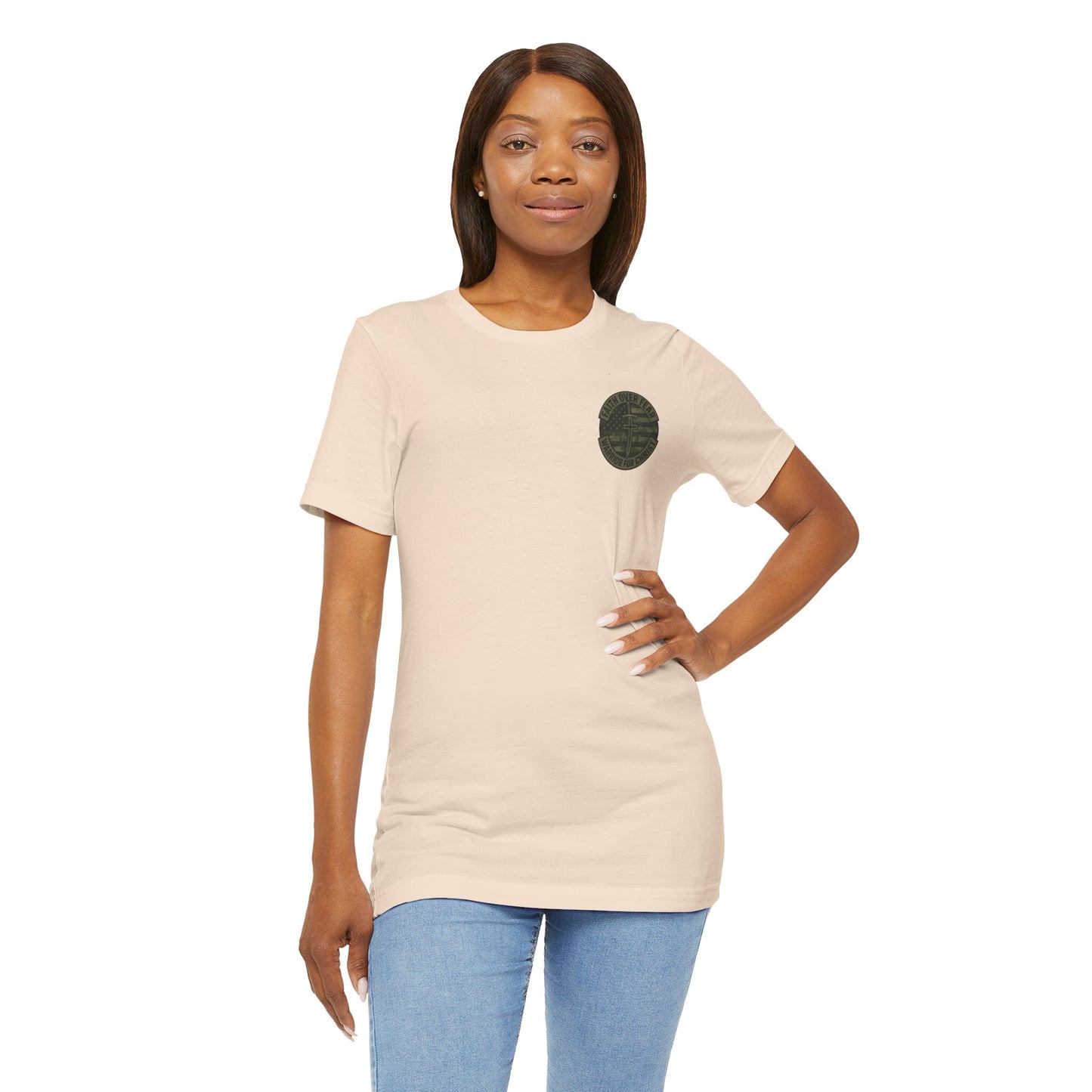 Faith Over Fear "Warrior for Christ" T-Shirt