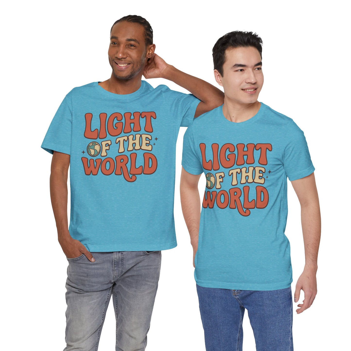 Light of the World T-Shirt — Inspirational Christian Tee