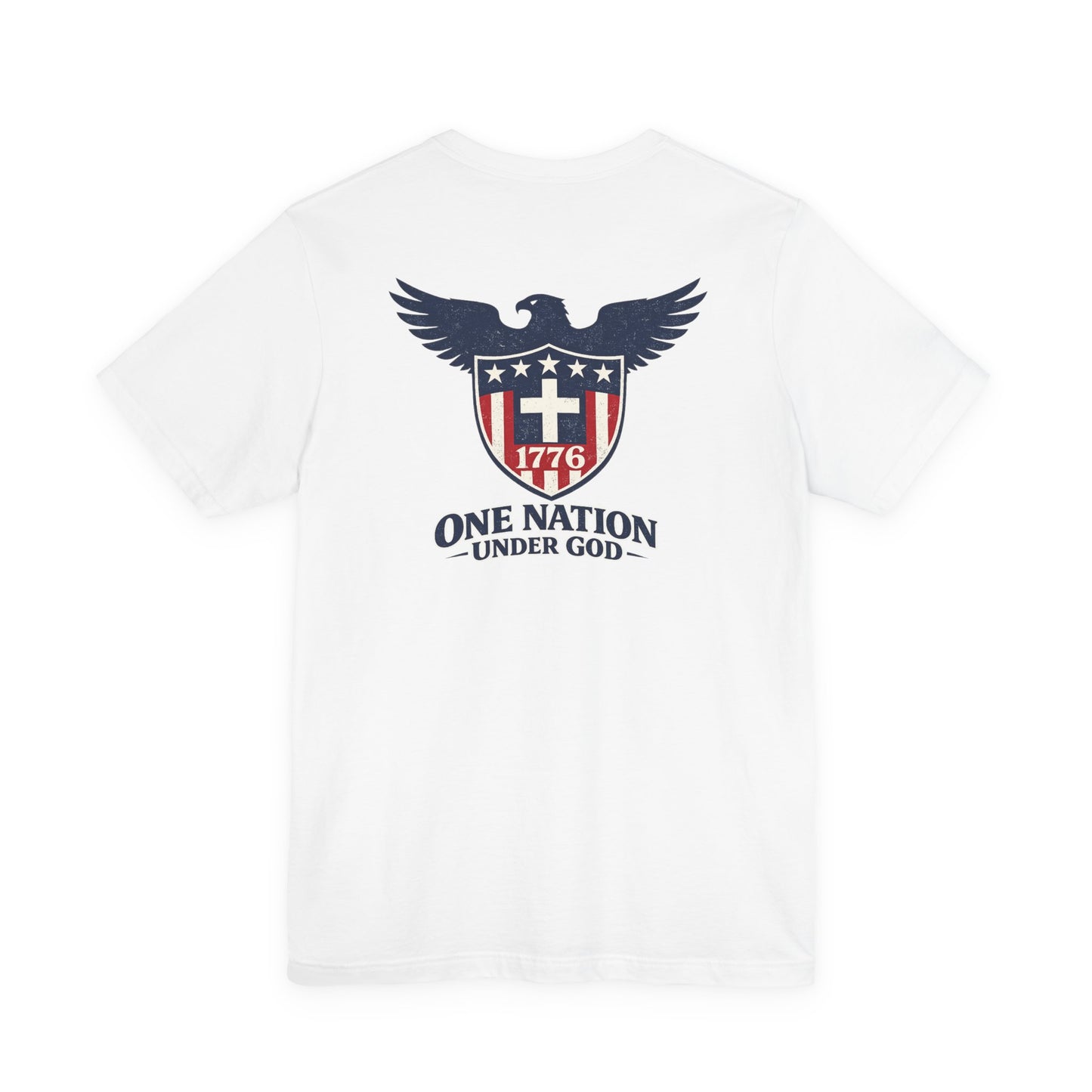 Patriotic Eagle 1776 T-Shirt — One Nation Under God Tee