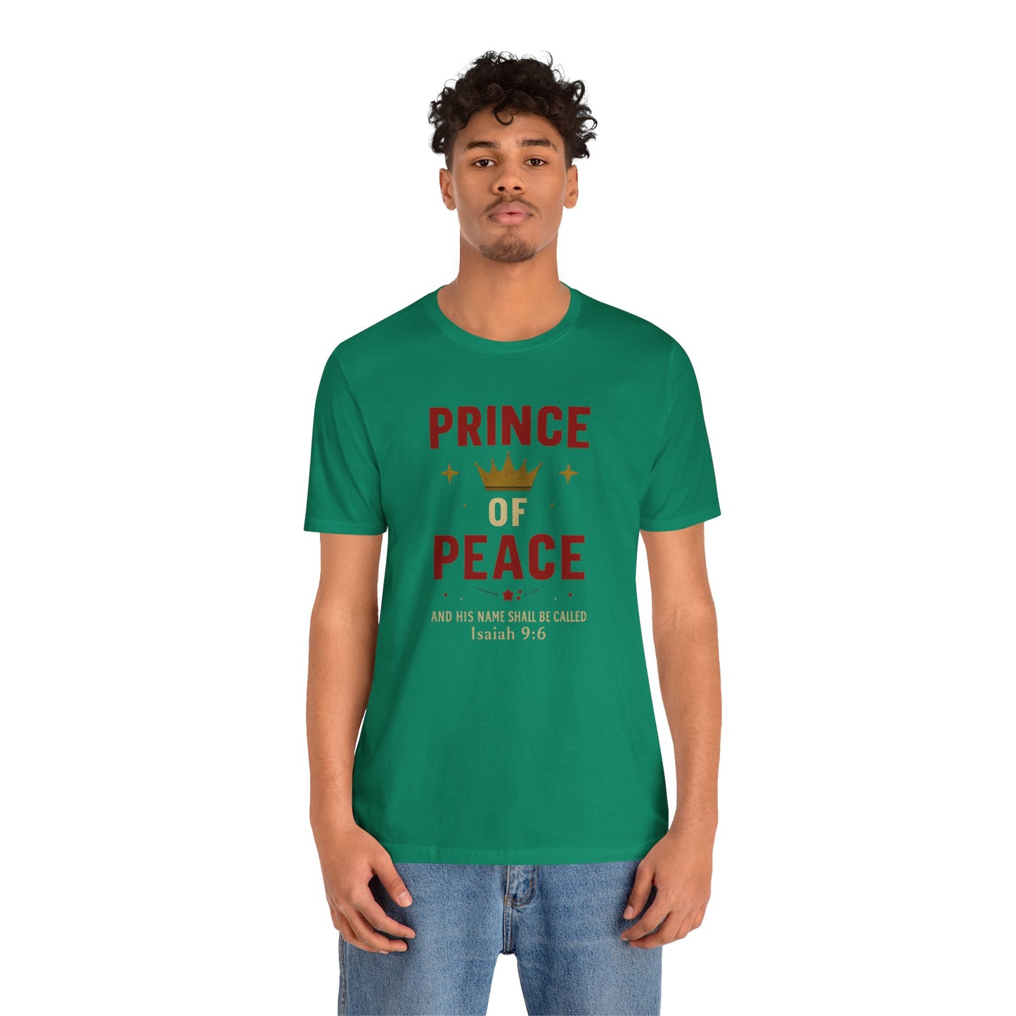 Prince of Peace Isaiah 9:6 T-Shirt — Bible Verse Christian Tee
