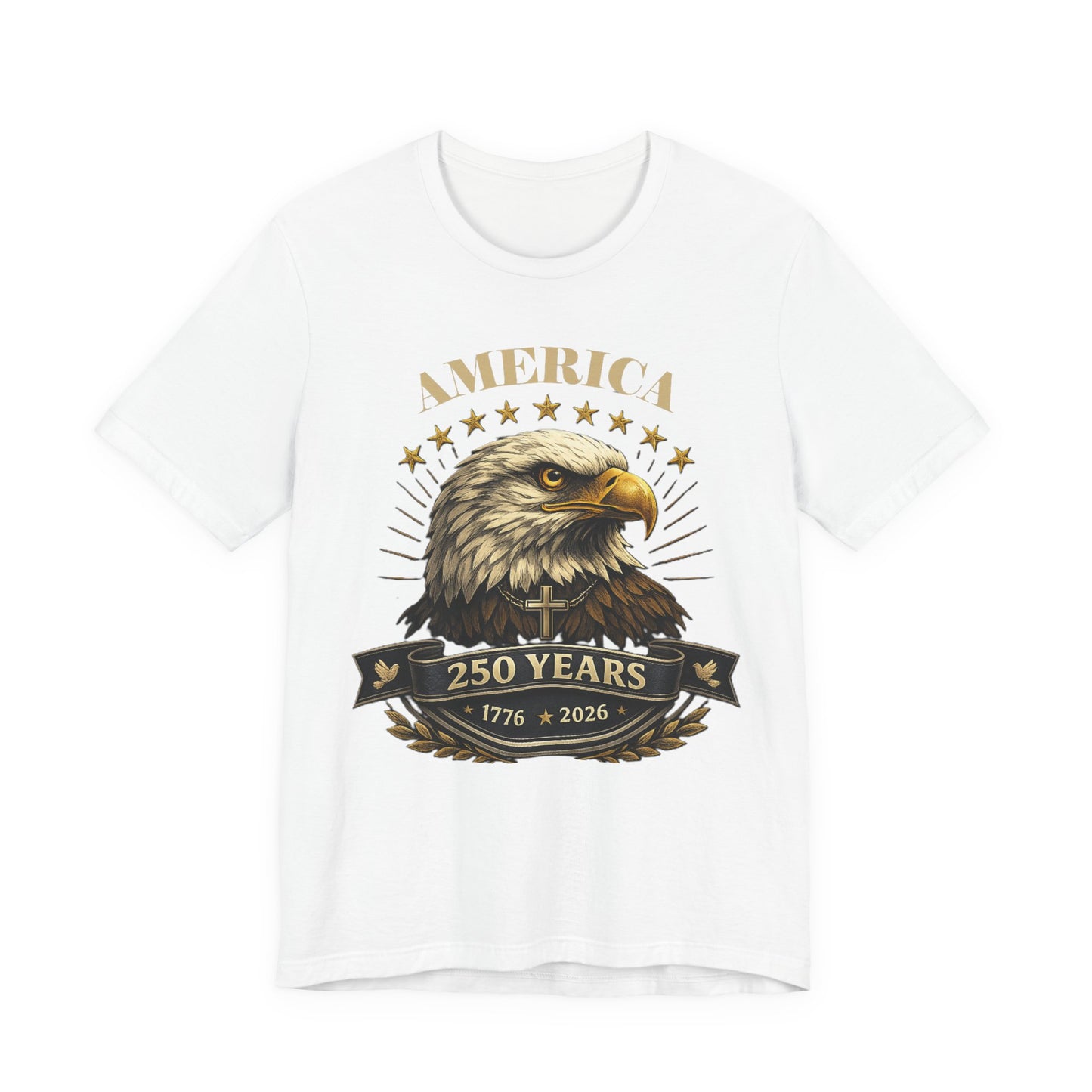 America 250th Anniversary Eagle T-Shirt — 1776–2026 Patriotic Tee