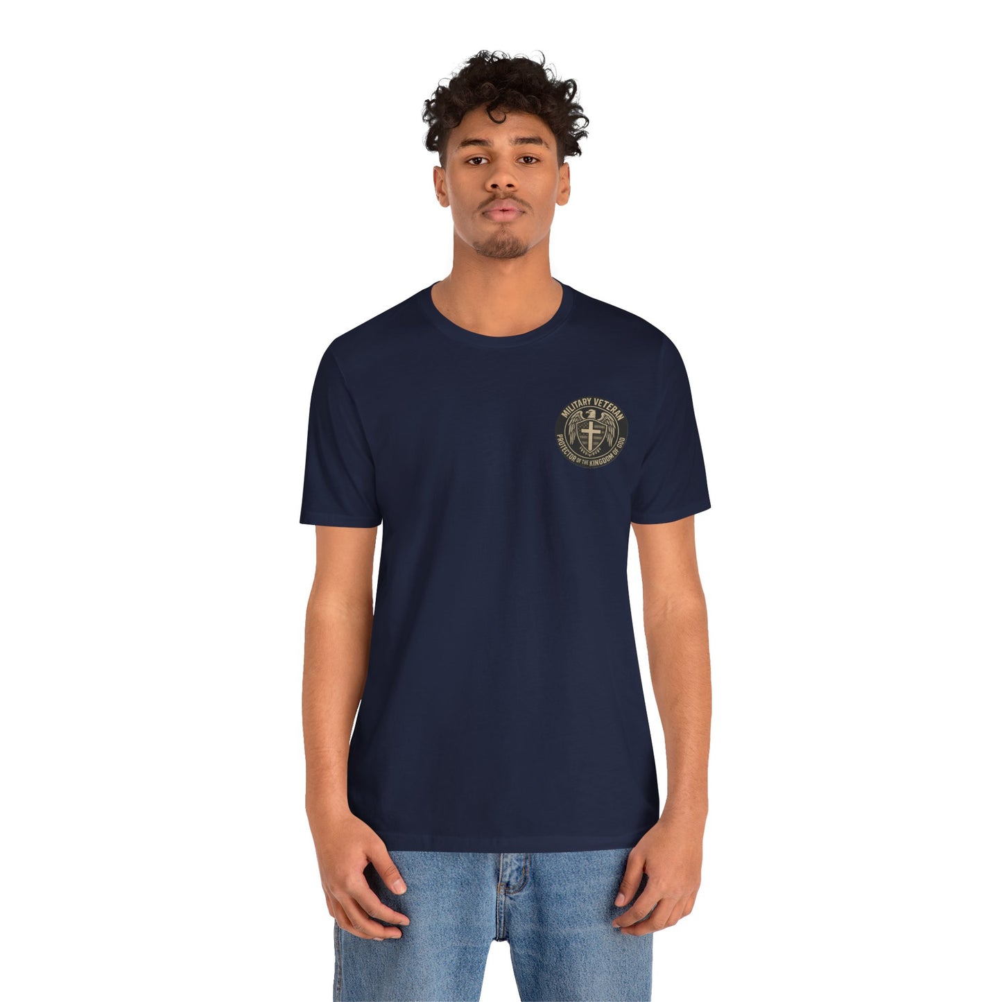 Veteran Protector Tee — "Military Veteran Protector of the Kingdom of God"
