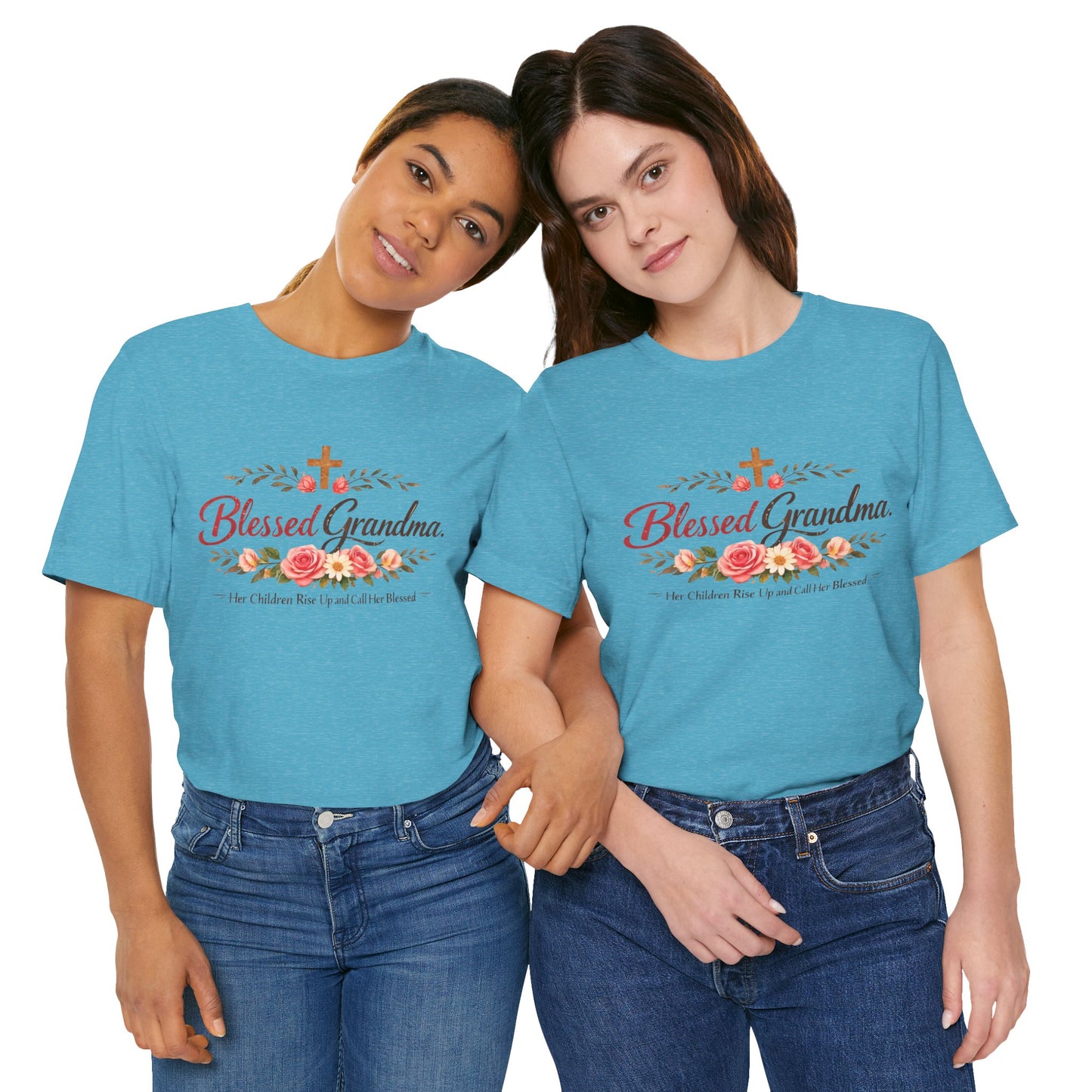 Blessed Grandma Floral Tee