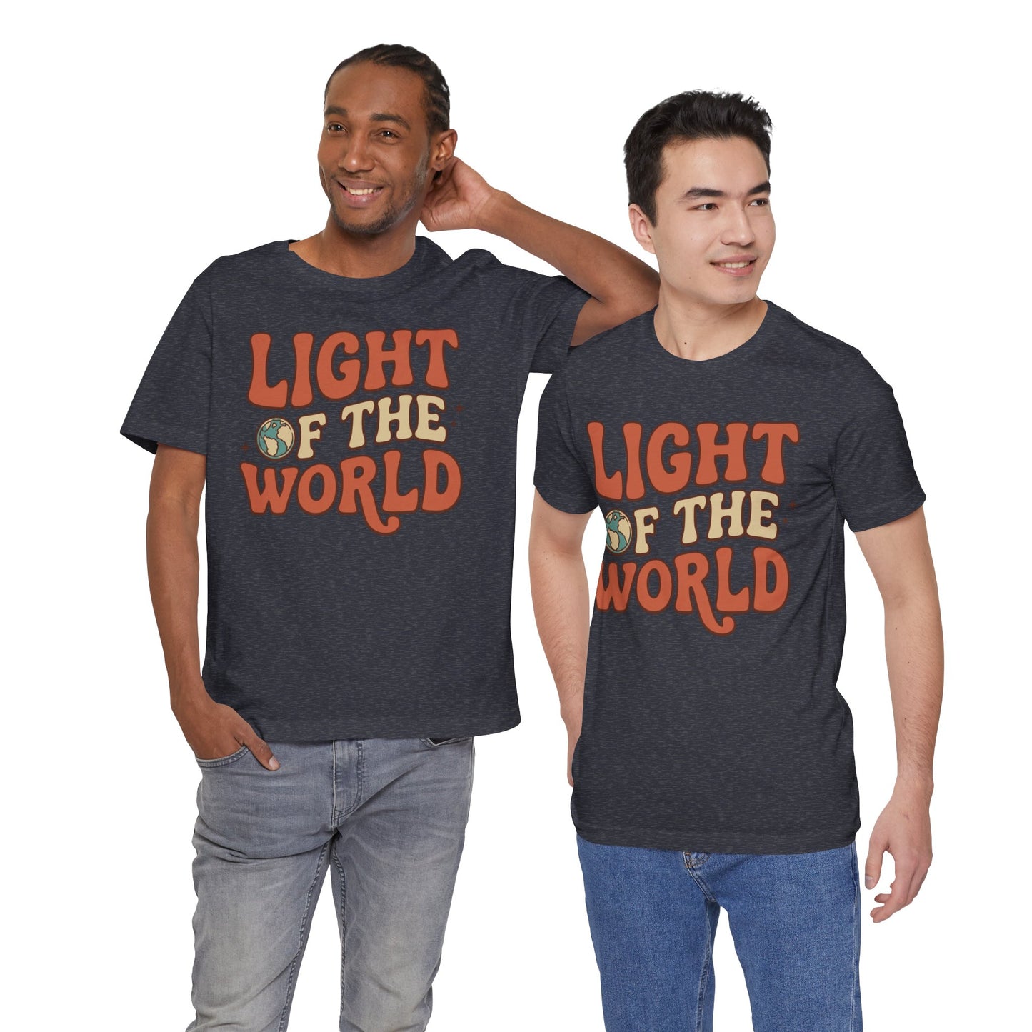 Light of the World T-Shirt — Inspirational Christian Tee
