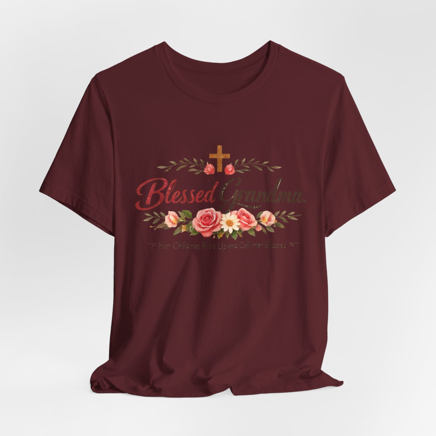 Blessed Grandma Floral Tee