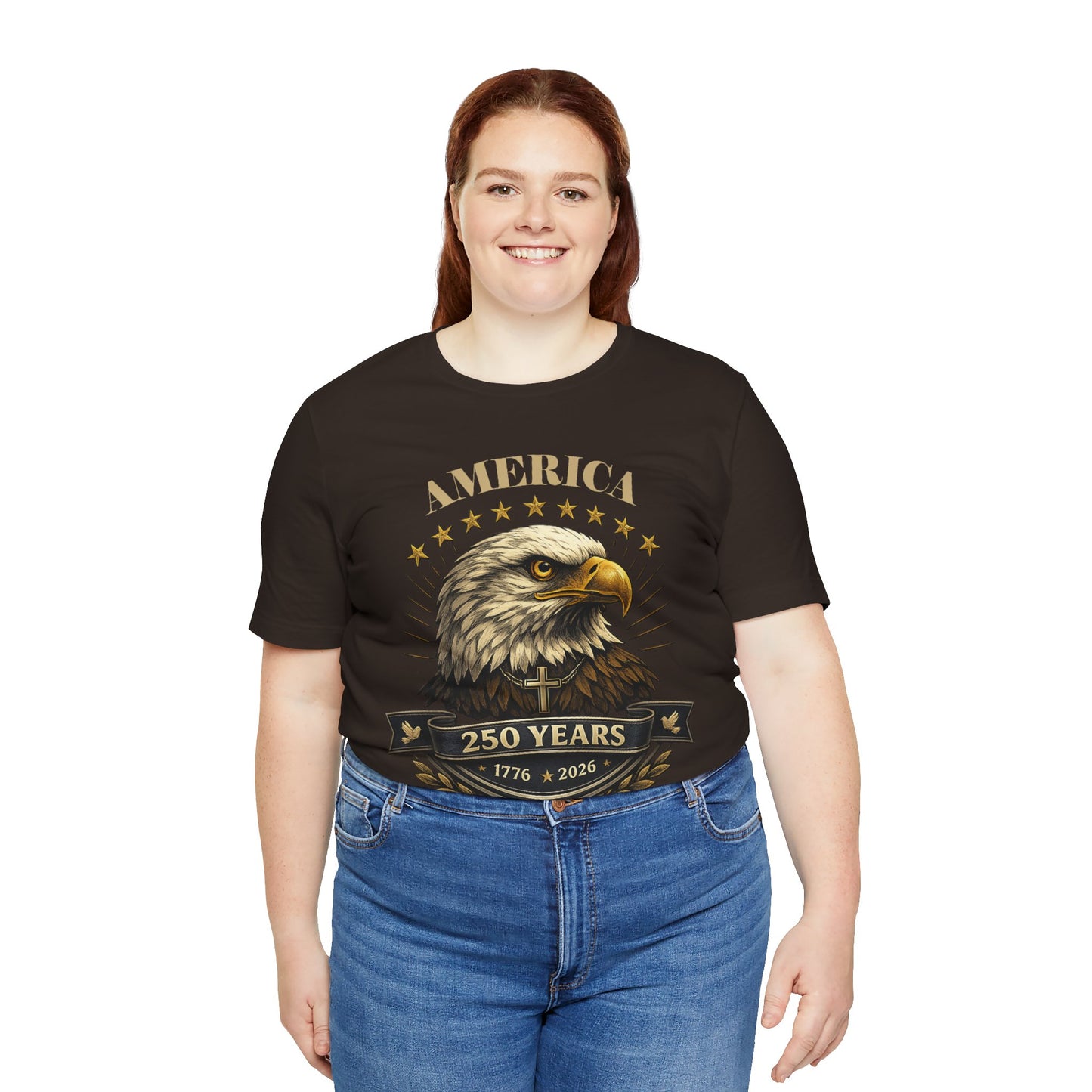 America 250th Anniversary Eagle T-Shirt — 1776–2026 Patriotic Tee