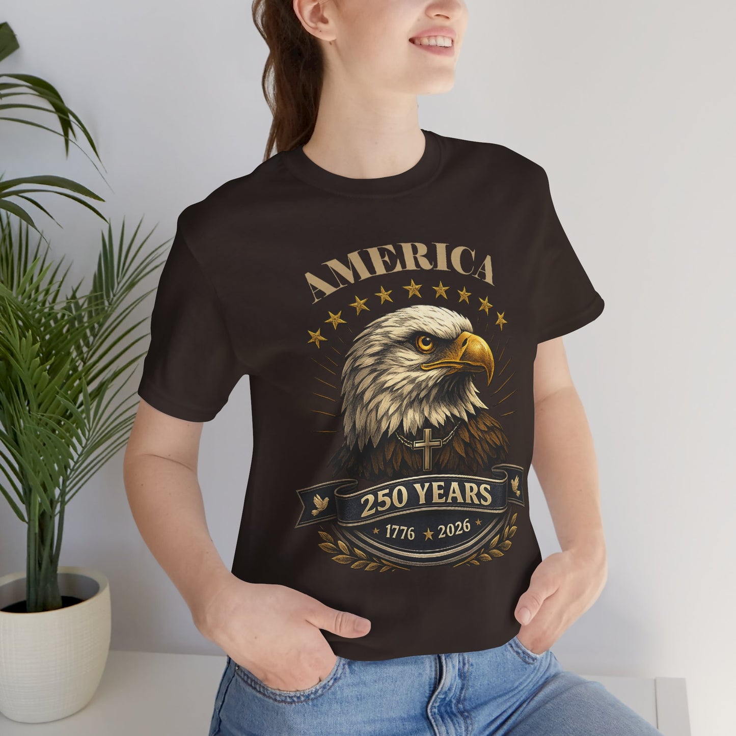 America 250th Anniversary Eagle T-Shirt — 1776–2026 Patriotic Tee