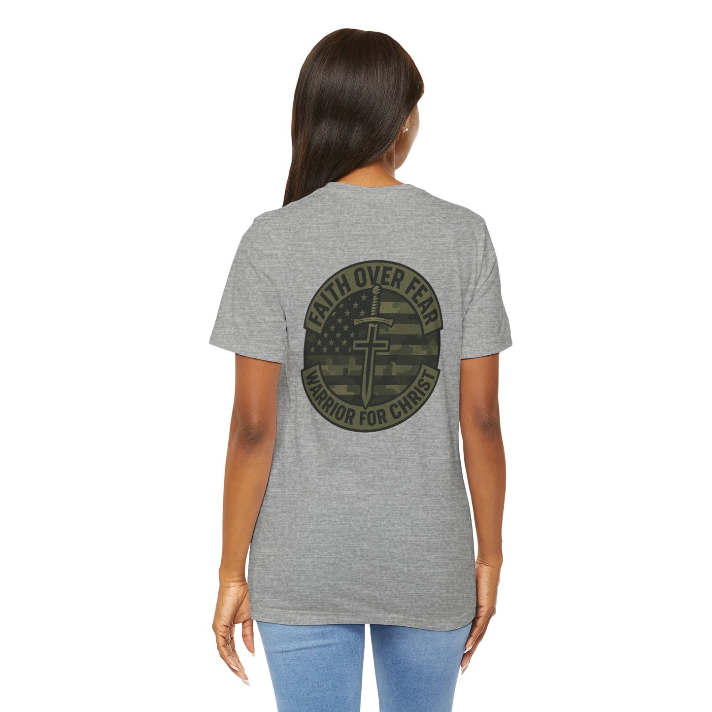 Faith Over Fear "Warrior for Christ" T-Shirt