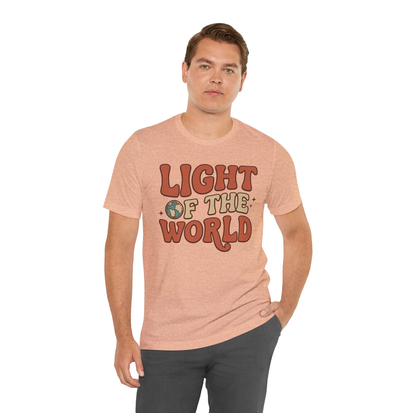 Light of the World T-Shirt — Inspirational Christian Tee