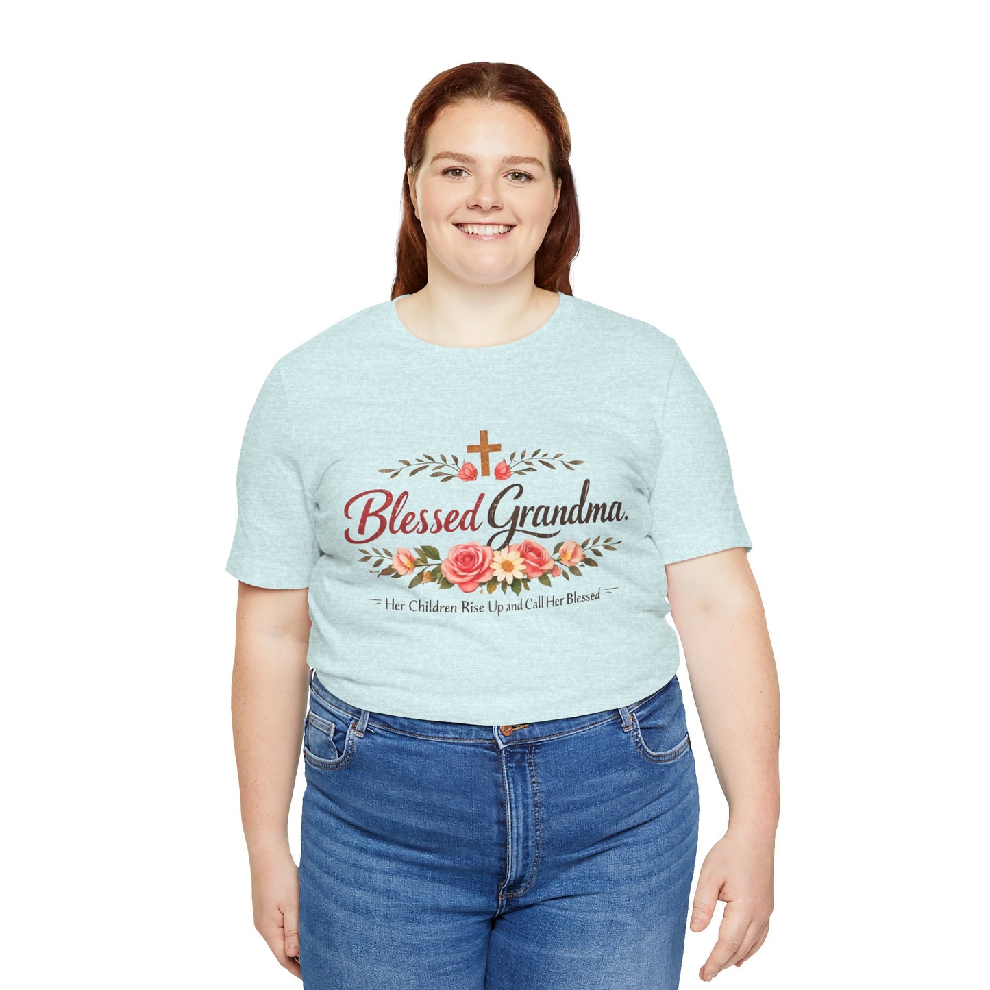 Blessed Grandma Floral Tee