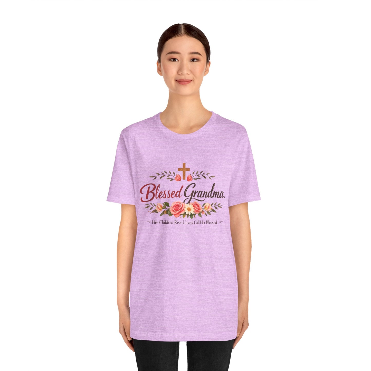 Blessed Grandma Floral Tee