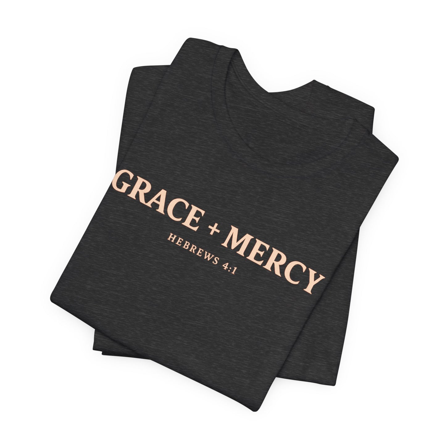 Grace + Mercy Graphic T-Shirt — Faith-Inspired Christian Tee