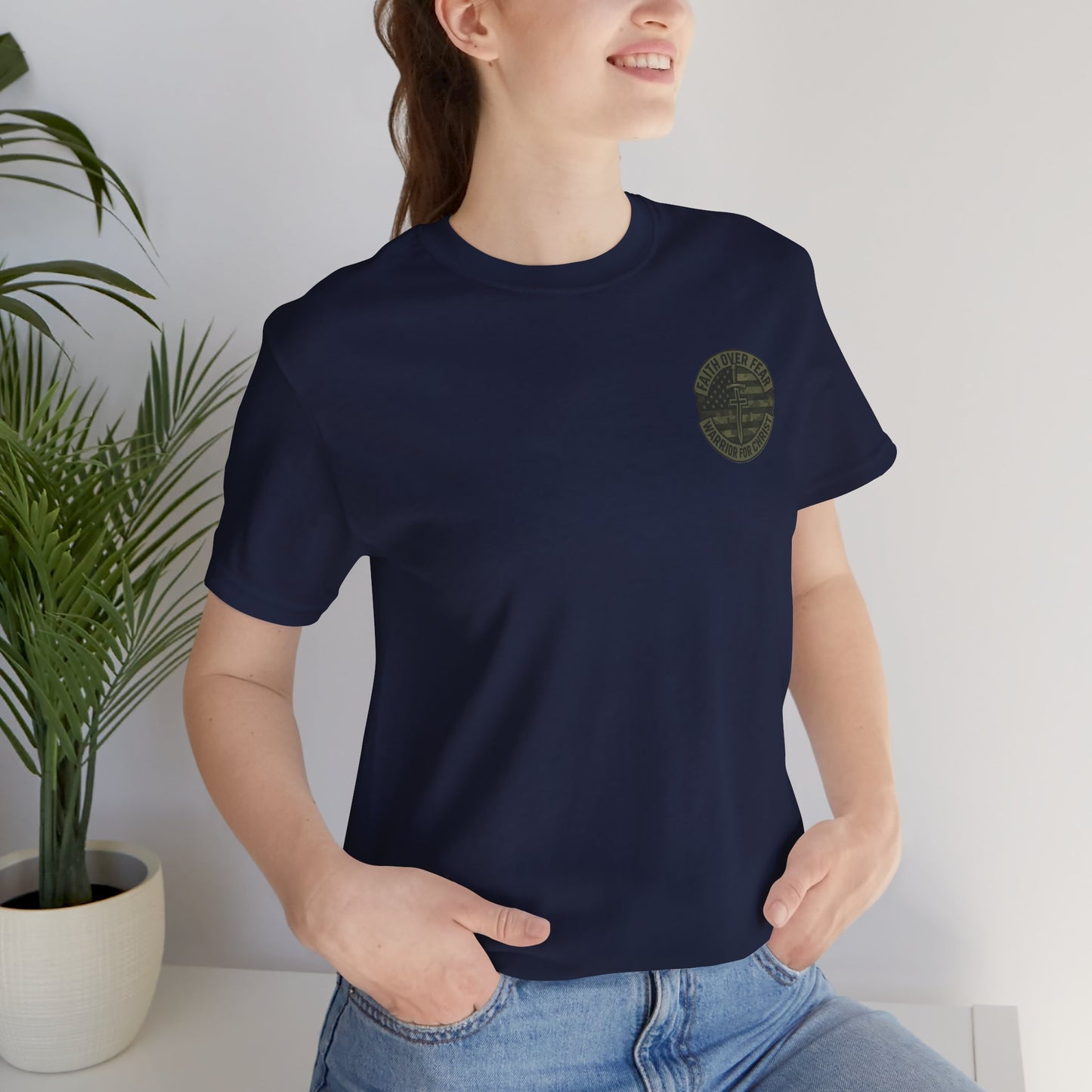 Faith Over Fear "Warrior for Christ" T-Shirt