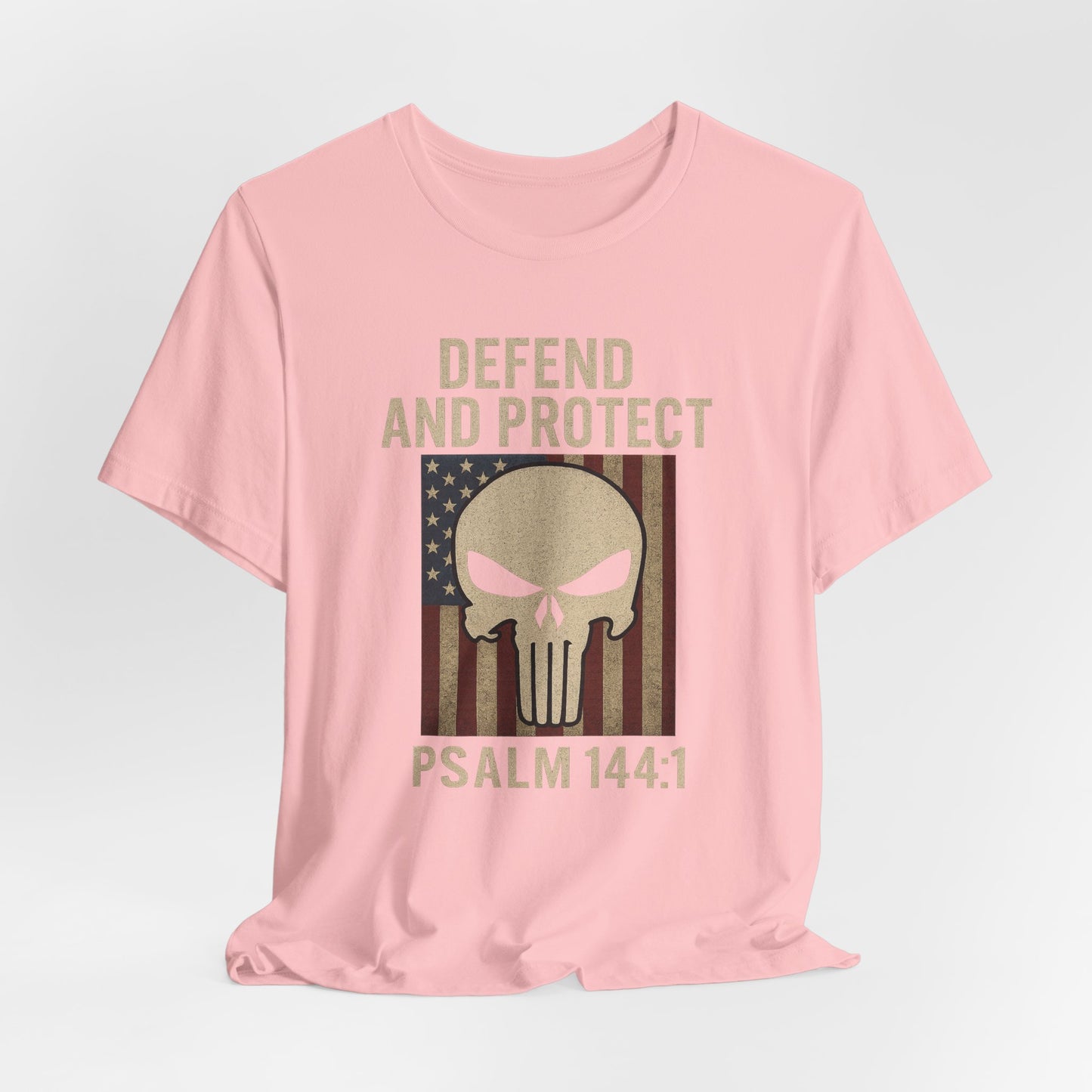 Defend and Protect Bible Verse Psalm 144:1 T-Shirt