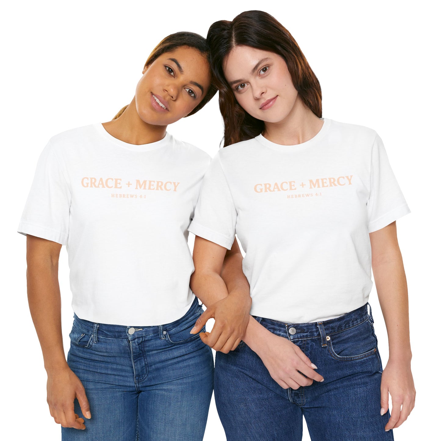 Grace + Mercy Graphic T-Shirt — Faith-Inspired Christian Tee