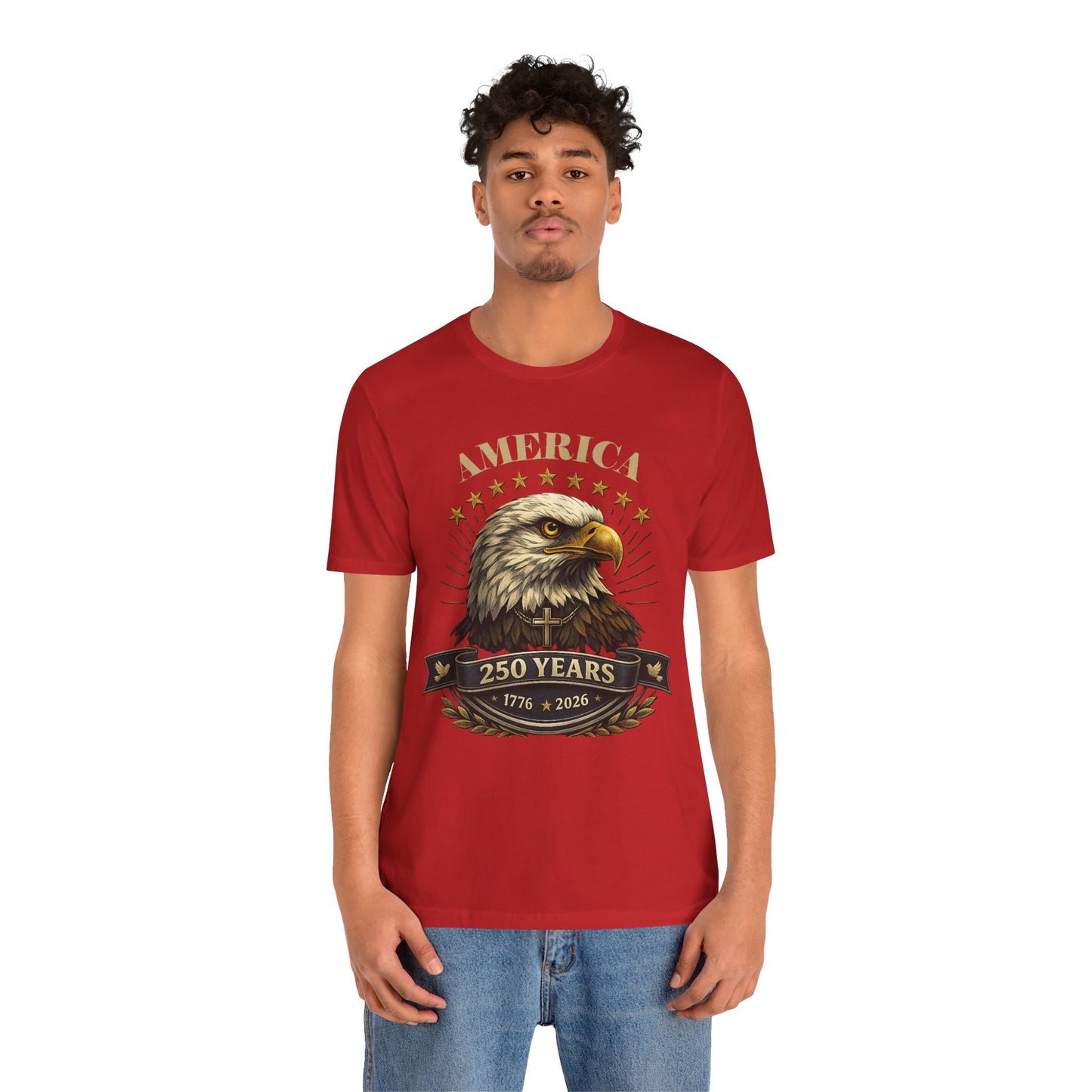 America 250th Anniversary Eagle T-Shirt — 1776–2026 Patriotic Tee