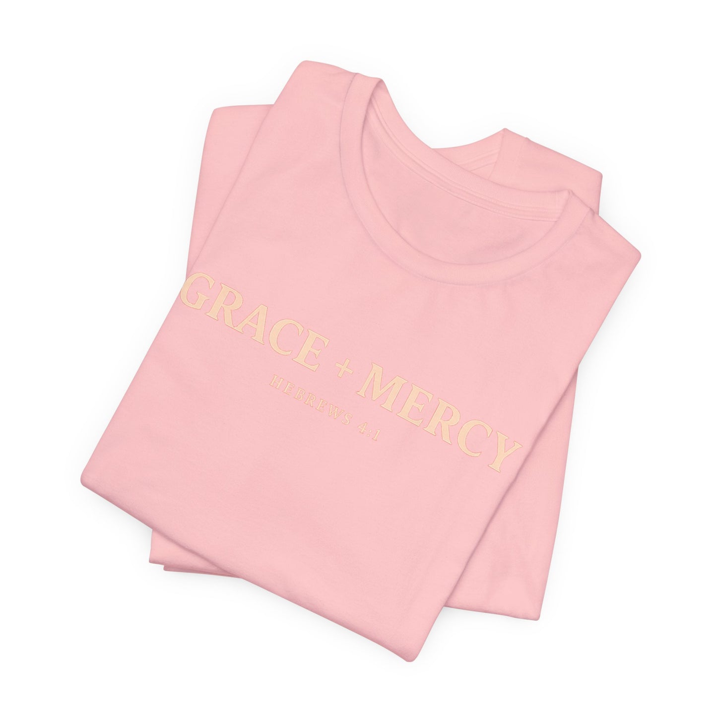 Grace + Mercy Graphic T-Shirt — Faith-Inspired Christian Tee