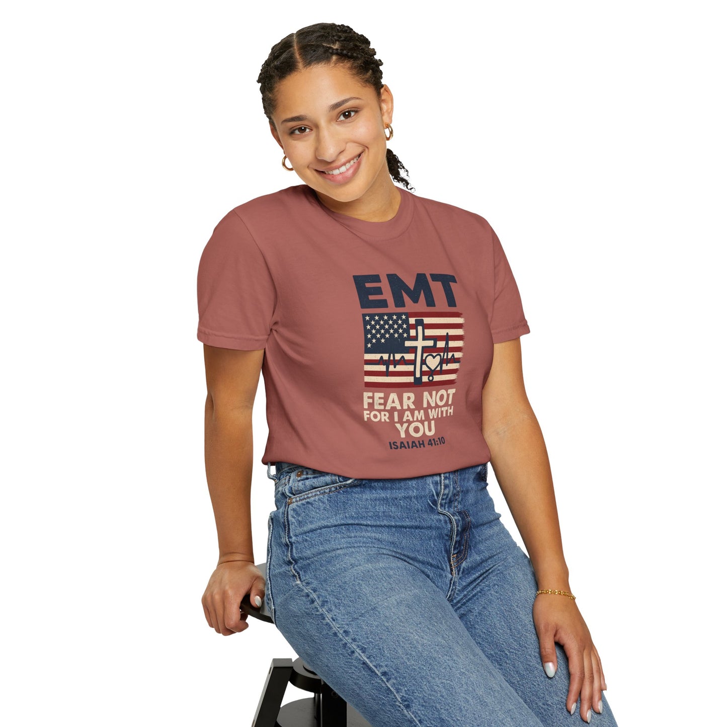 EMT "Fear Not For I Am With You" T-Shirt