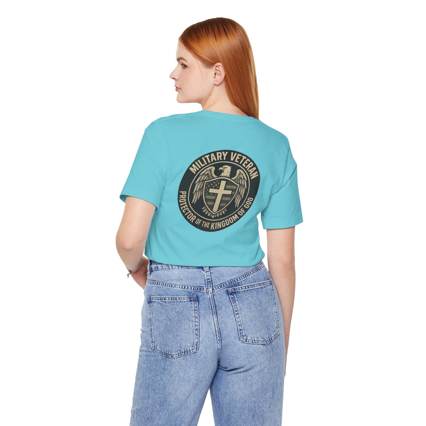 Veteran Protector Tee — "Military Veteran Protector of the Kingdom of God"