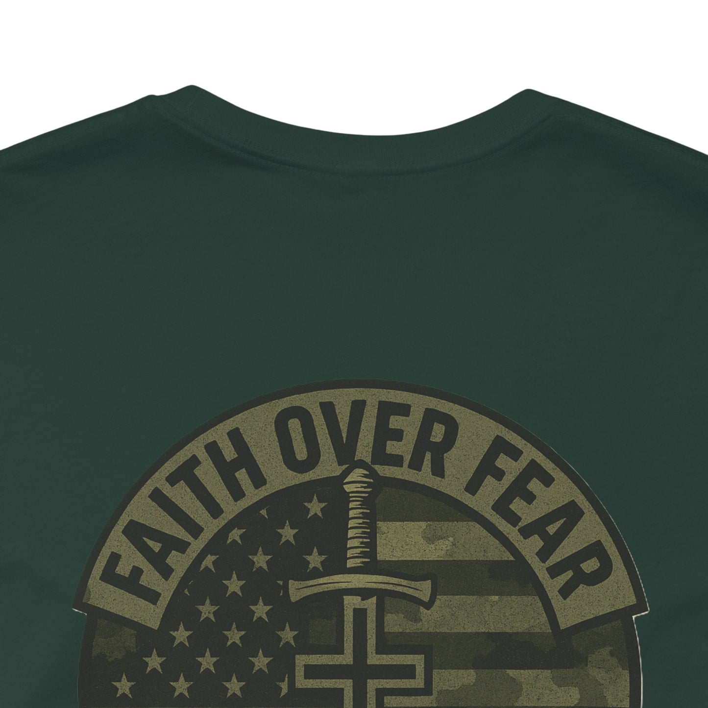 Faith Over Fear "Warrior for Christ" T-Shirt