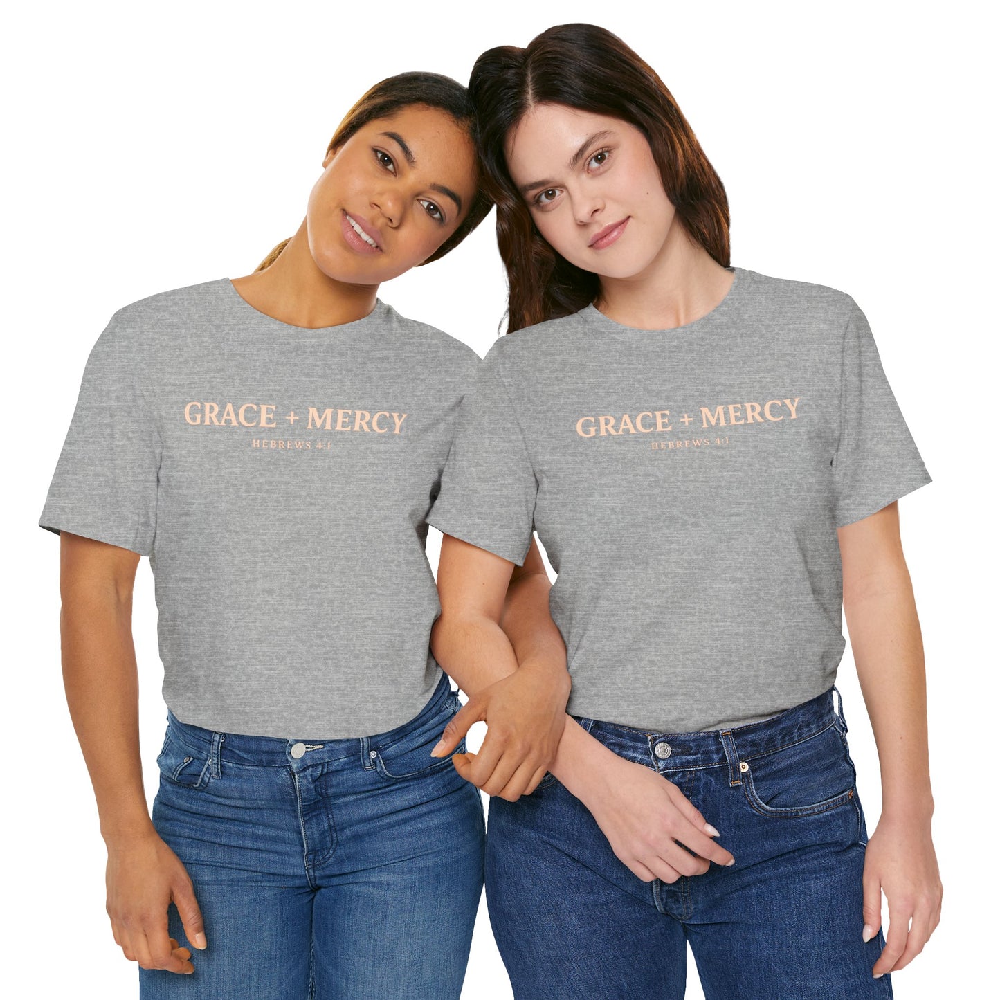 Grace + Mercy Graphic T-Shirt — Faith-Inspired Christian Tee