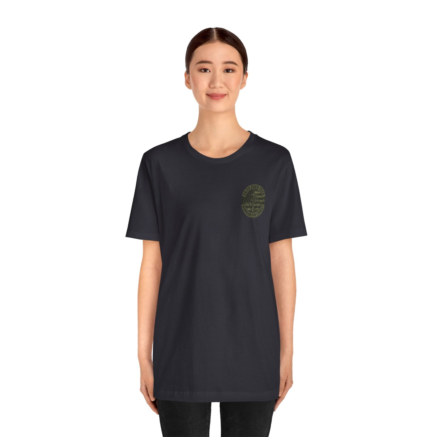 Faith Over Fear "Warrior for Christ" T-Shirt
