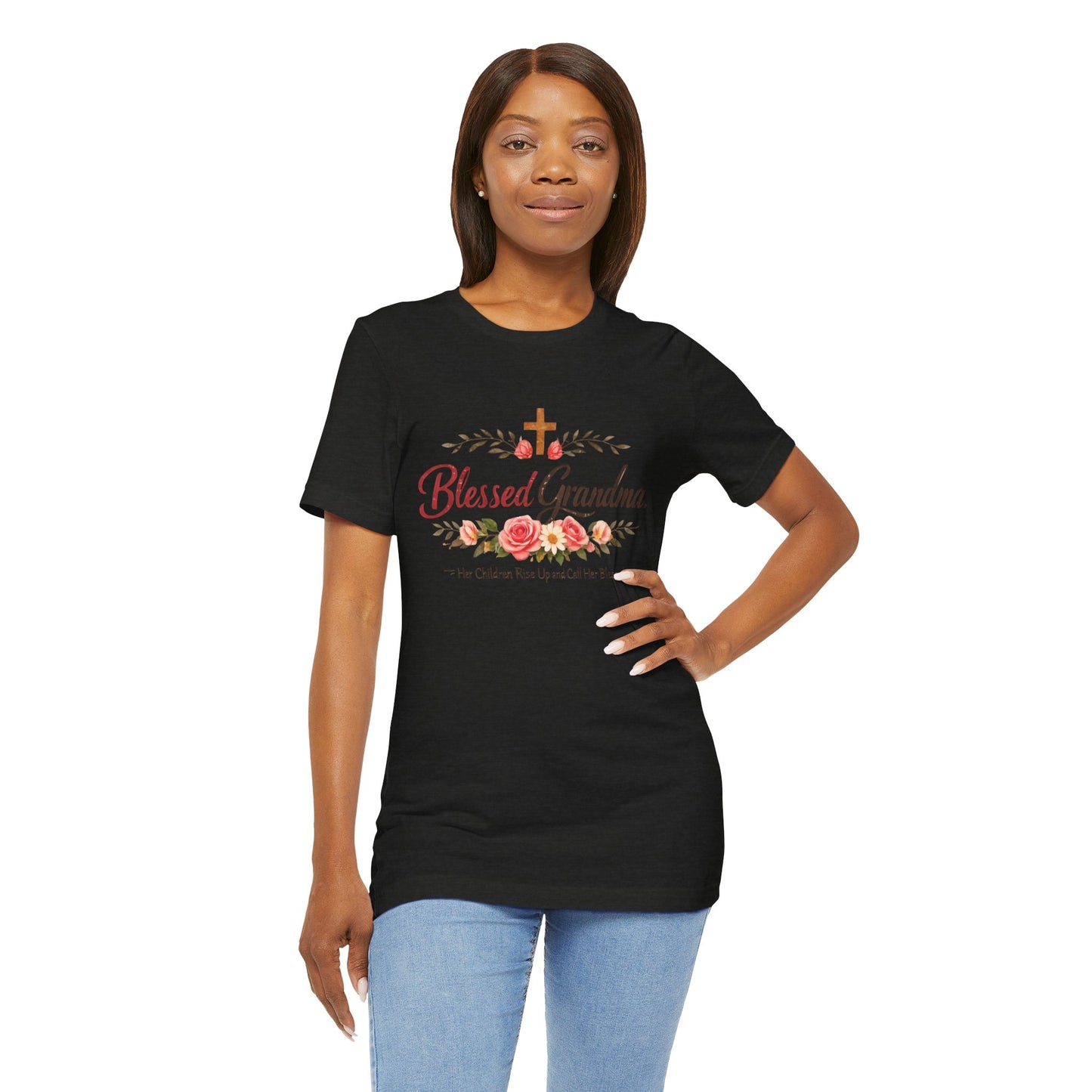 Blessed Grandma Floral Tee