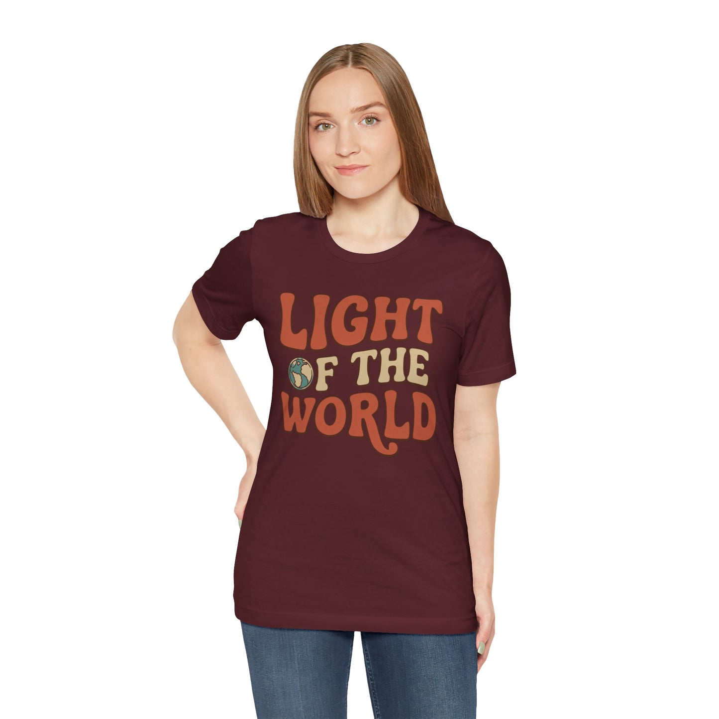 Light of the World T-Shirt — Inspirational Christian Tee