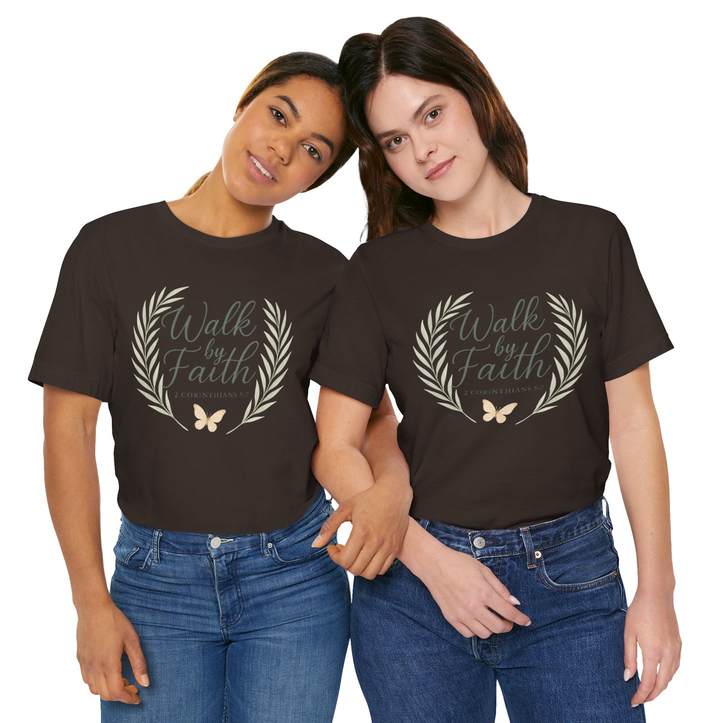 Walk by Faith T-Shirt — Inspirational Christian Tee (2 Corinthians)
