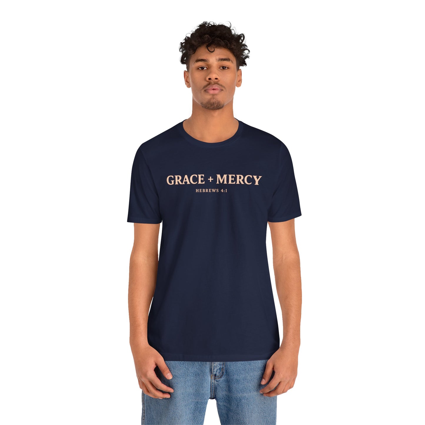 Grace + Mercy Graphic T-Shirt — Faith-Inspired Christian Tee