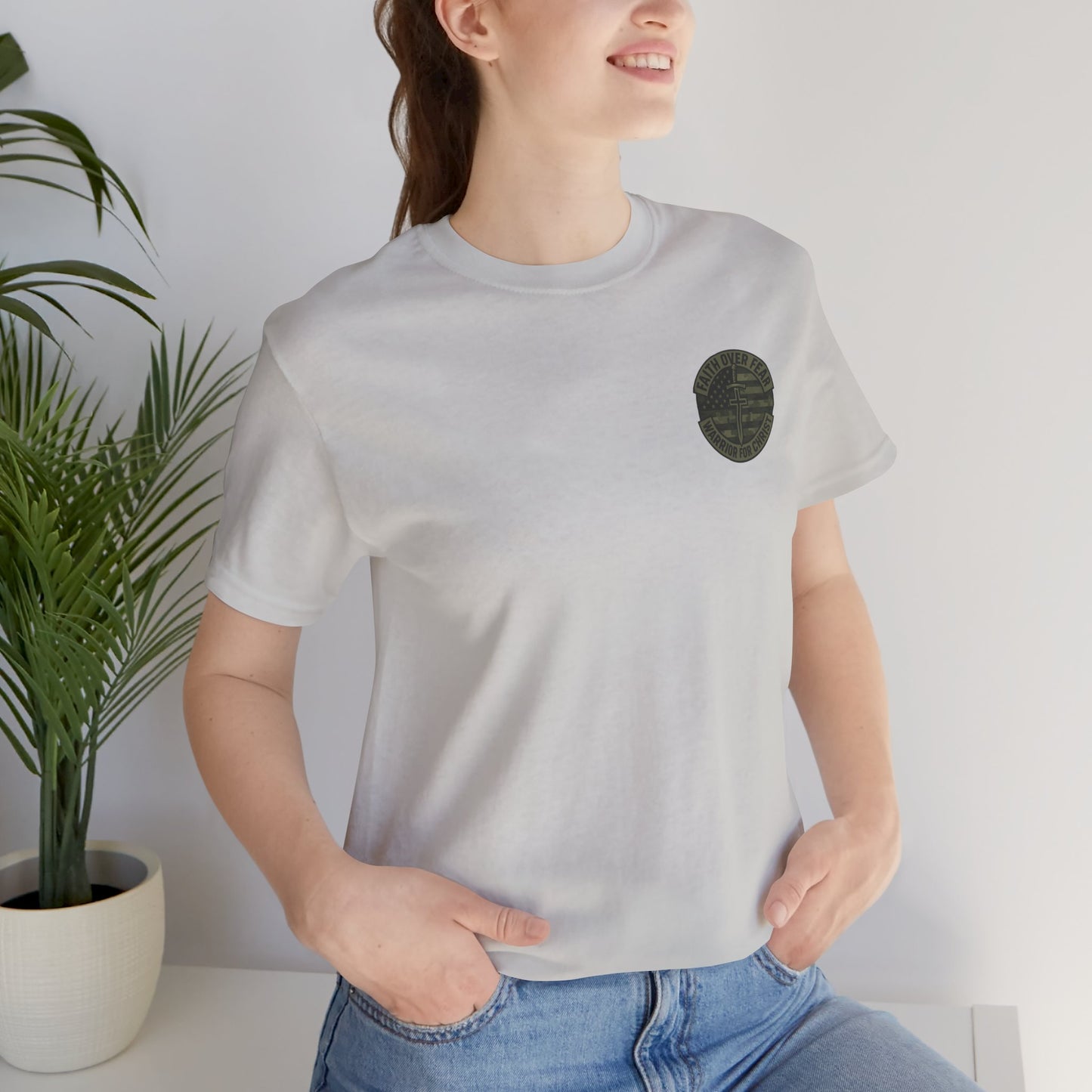 Faith Over Fear "Warrior for Christ" T-Shirt