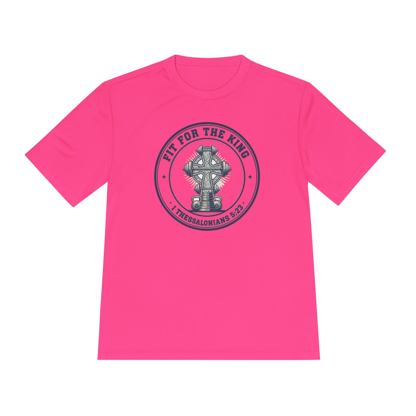 Philippians 4:13 'Strength in Christ' Workout Tee — I Can Do All Things