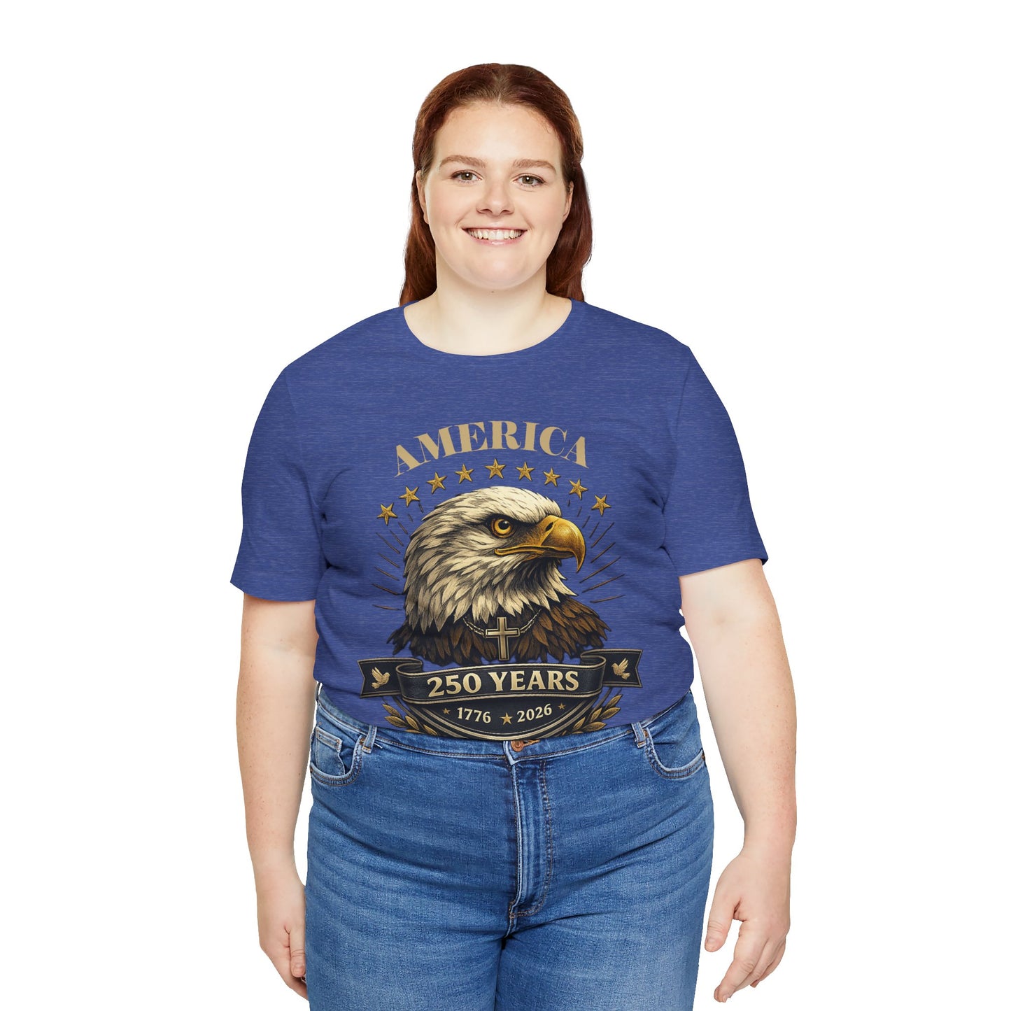America 250th Anniversary Eagle T-Shirt — 1776–2026 Patriotic Tee
