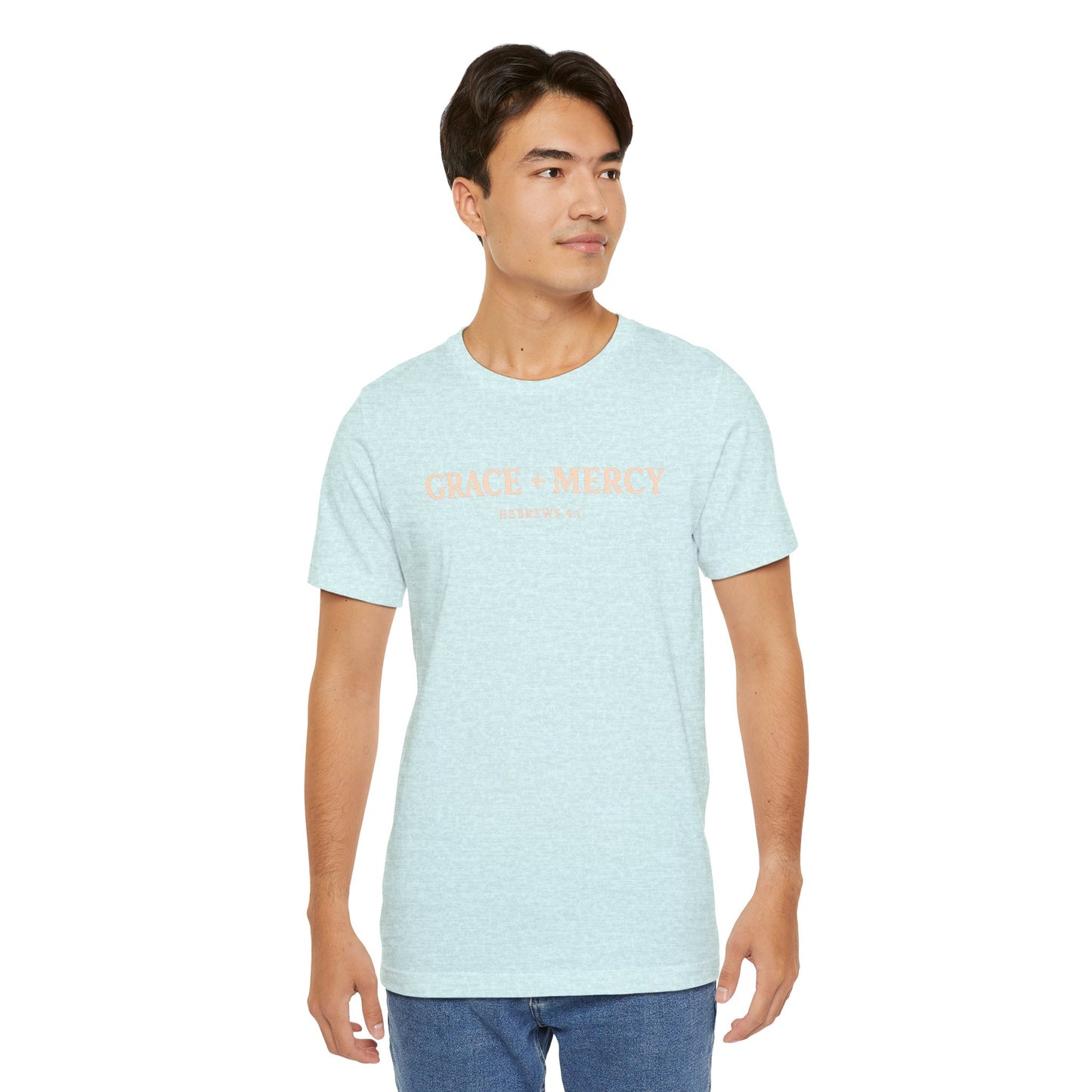 Grace + Mercy Graphic T-Shirt — Faith-Inspired Christian Tee