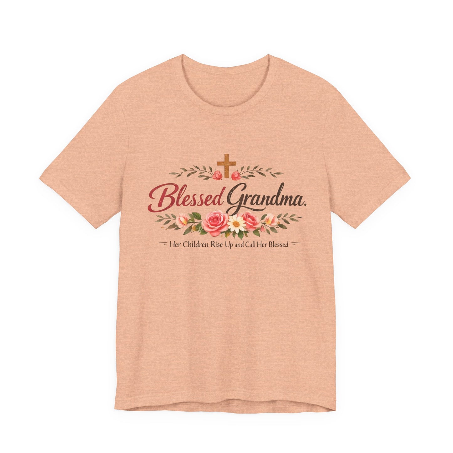 Blessed Grandma Floral Tee