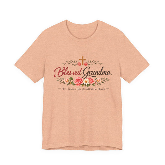 Blessed Grandma Floral Tee