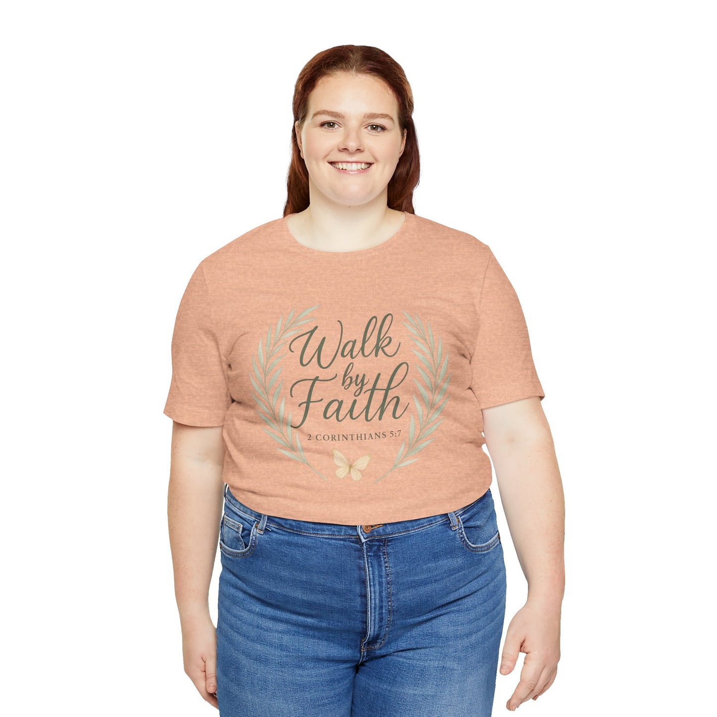 Walk by Faith T-Shirt — Inspirational Christian Tee (2 Corinthians)