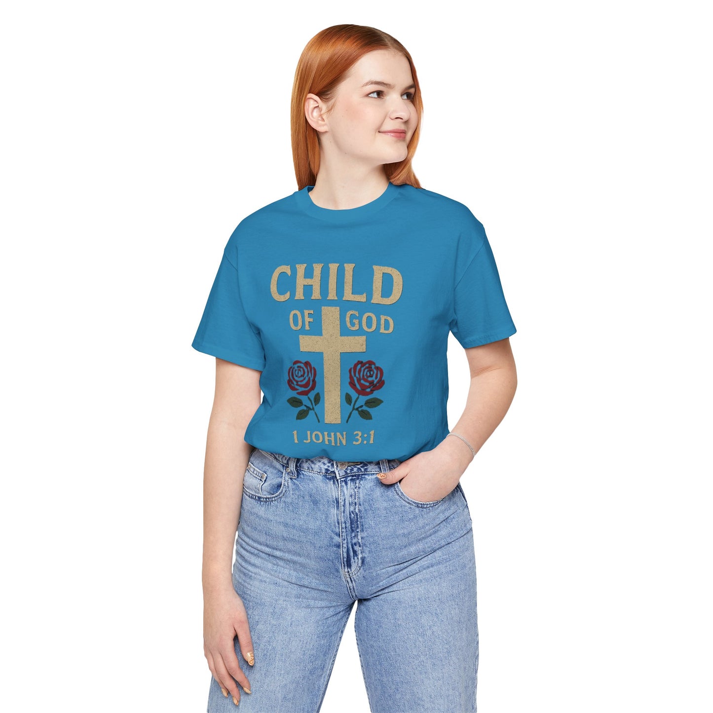 Child of God T-Shirt — 1 John 3:1 Bible Verse Christian Tee