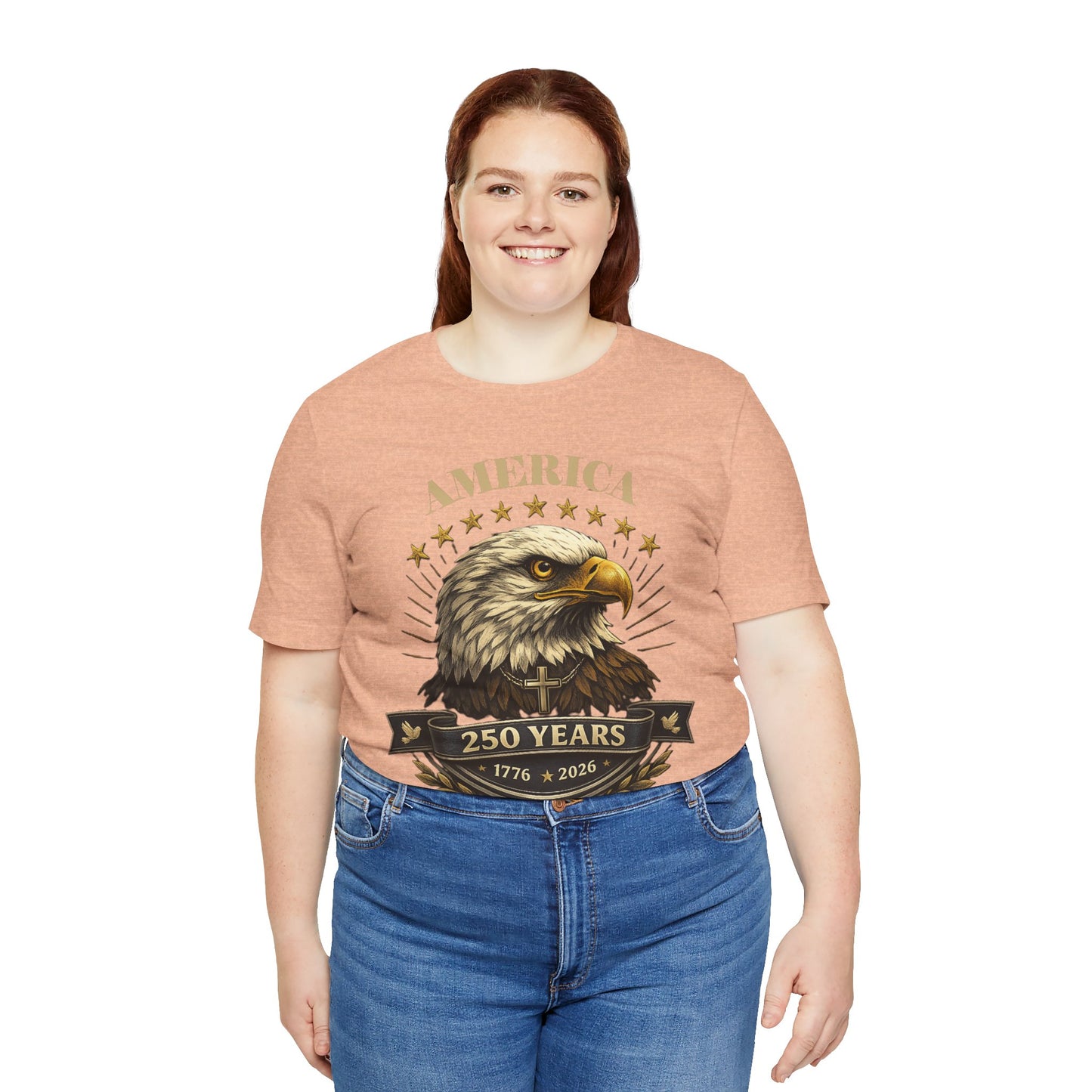 America 250th Anniversary Eagle T-Shirt — 1776–2026 Patriotic Tee