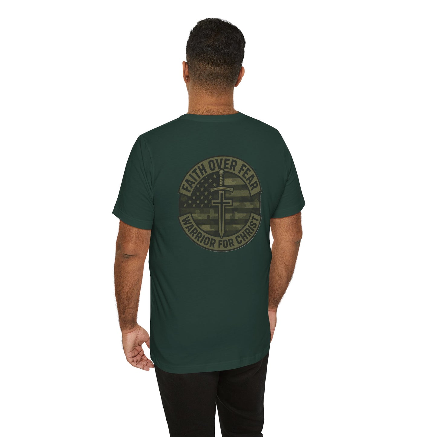 Faith Over Fear "Warrior for Christ" T-Shirt
