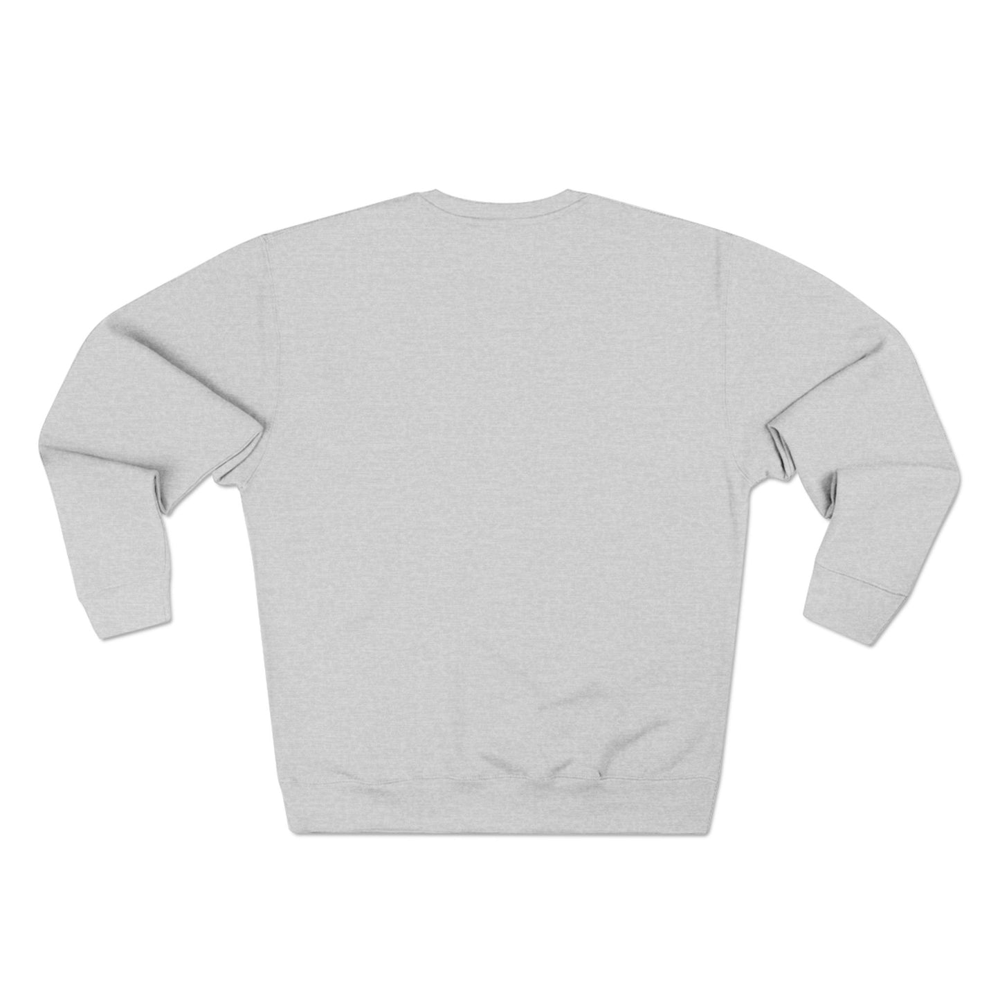 Christian Unisex Crewneck Sweatshirt with Bible Verse Romans 8:11 'IN JESUS I DON'T SCARE'