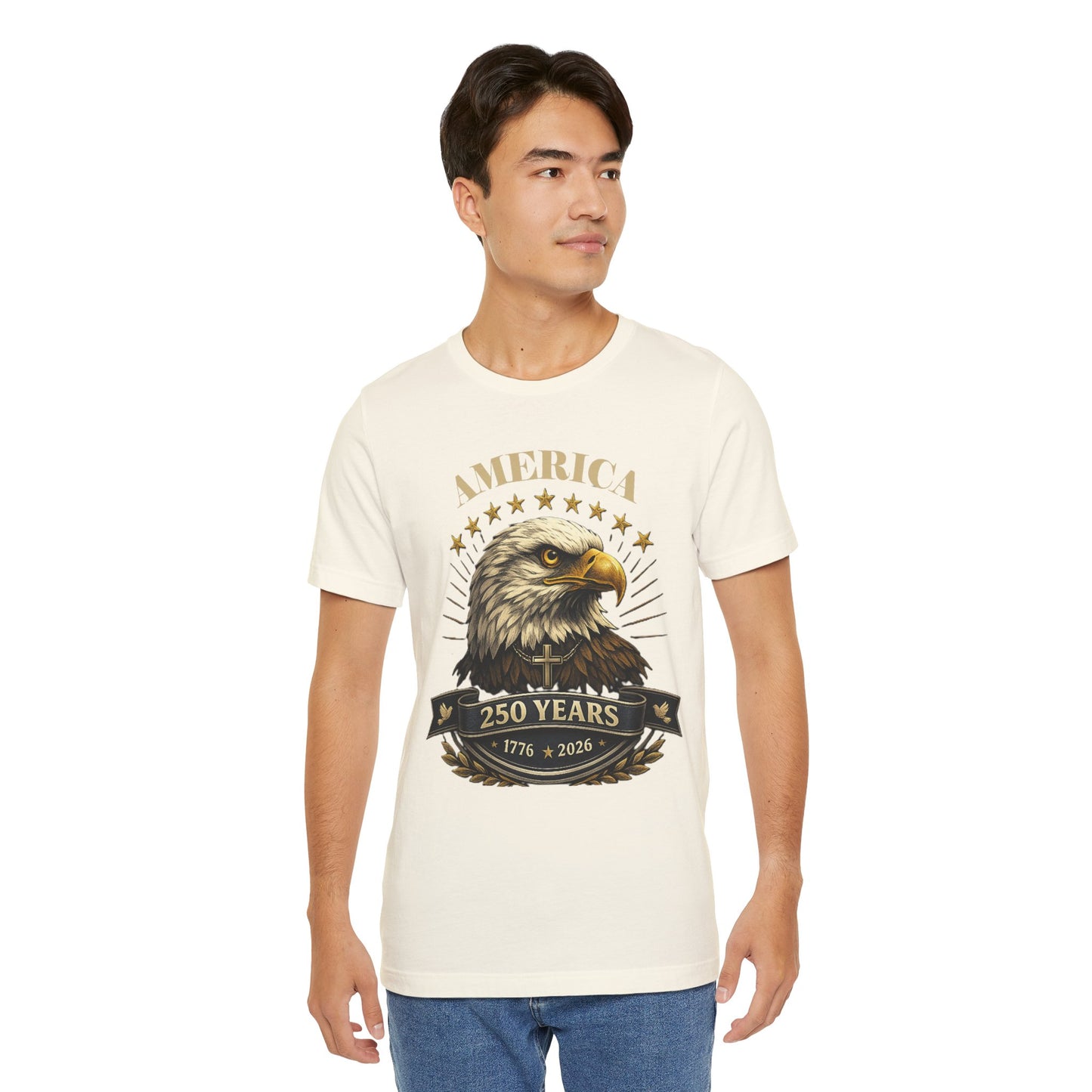 America 250th Anniversary Eagle T-Shirt — 1776–2026 Patriotic Tee
