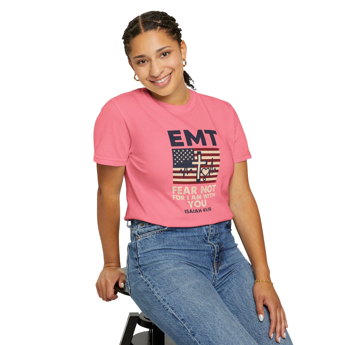 EMT "Fear Not For I Am With You" T-Shirt