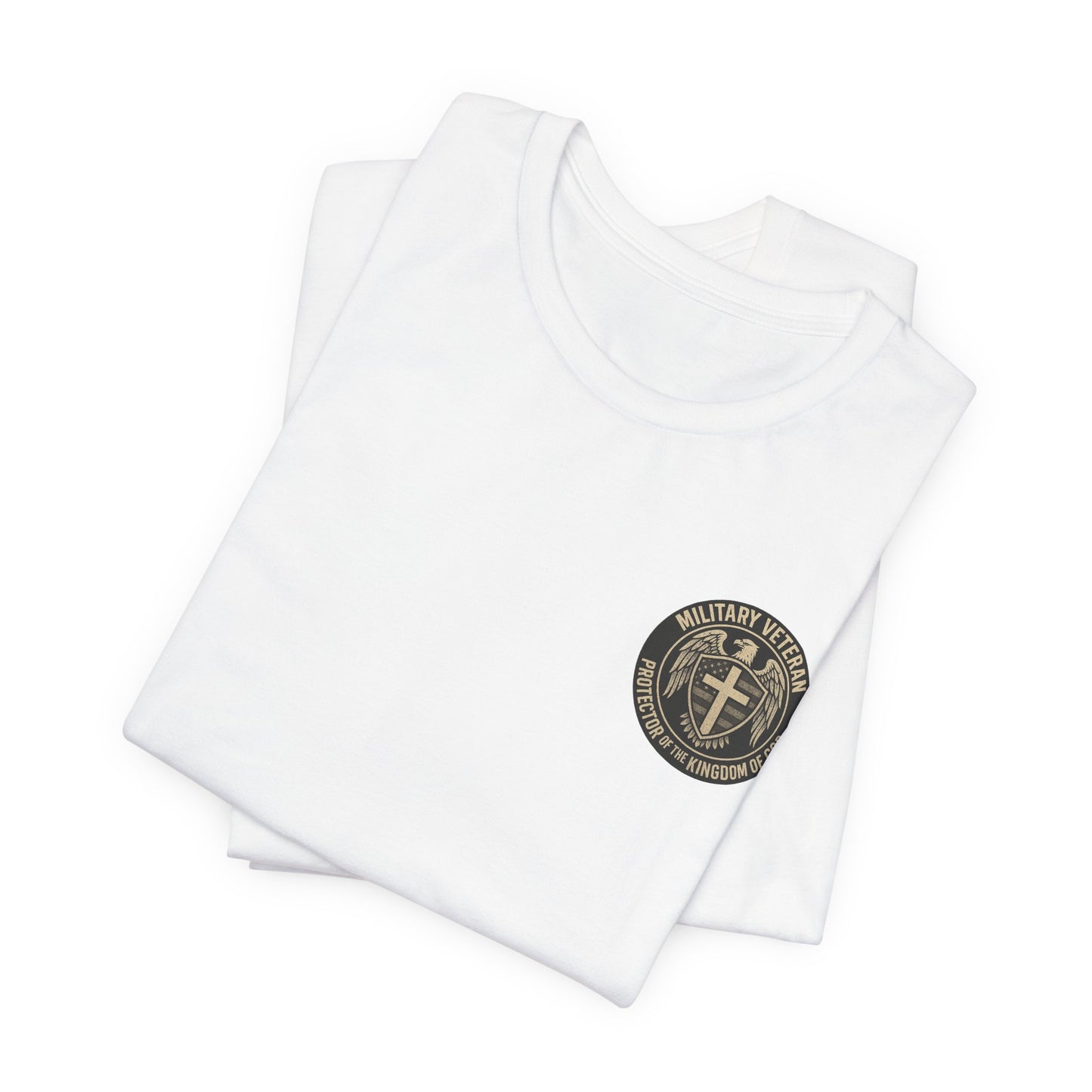 Veteran Protector Tee — "Military Veteran Protector of the Kingdom of God"