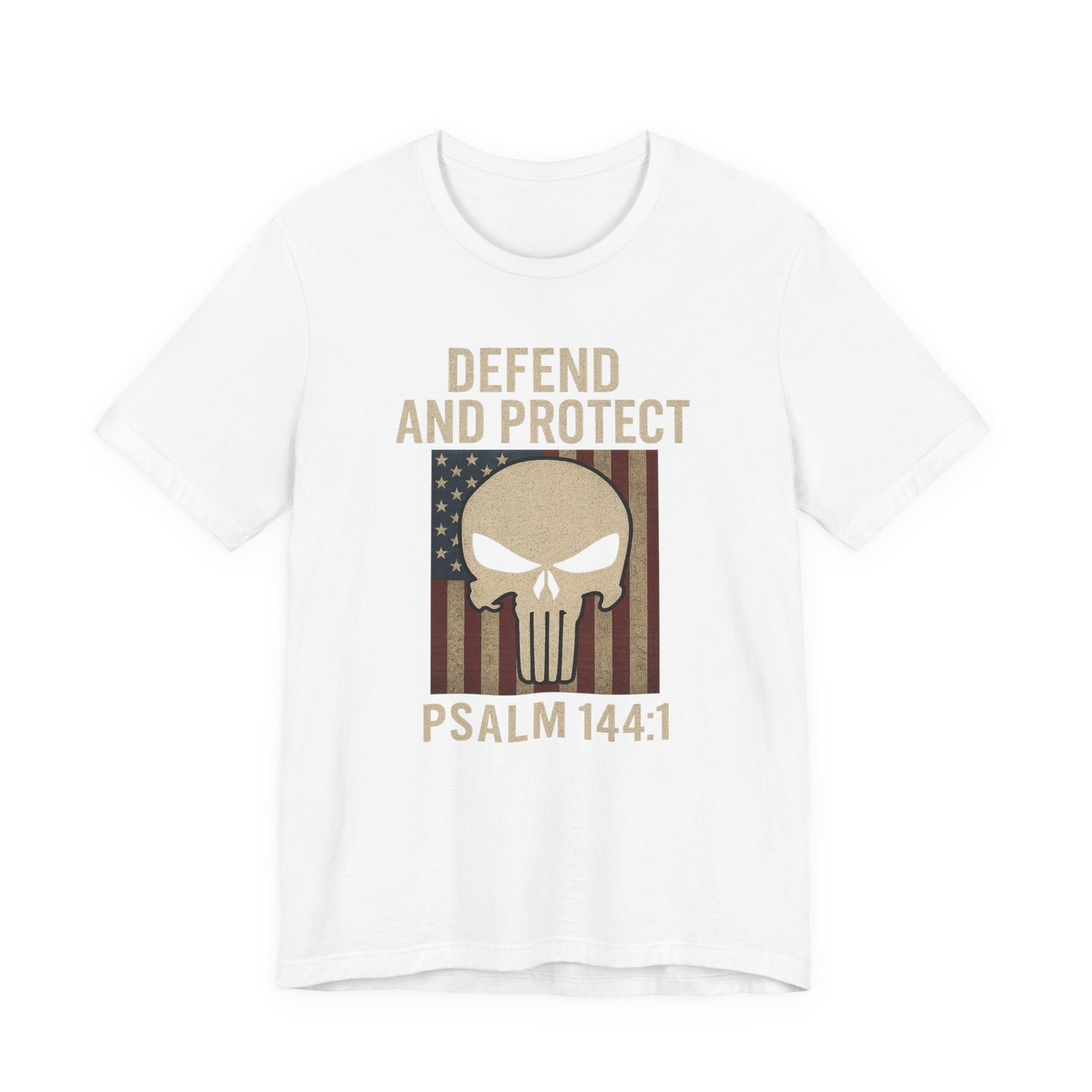 Defend and Protect Bible Verse Psalm 144:1 T-Shirt